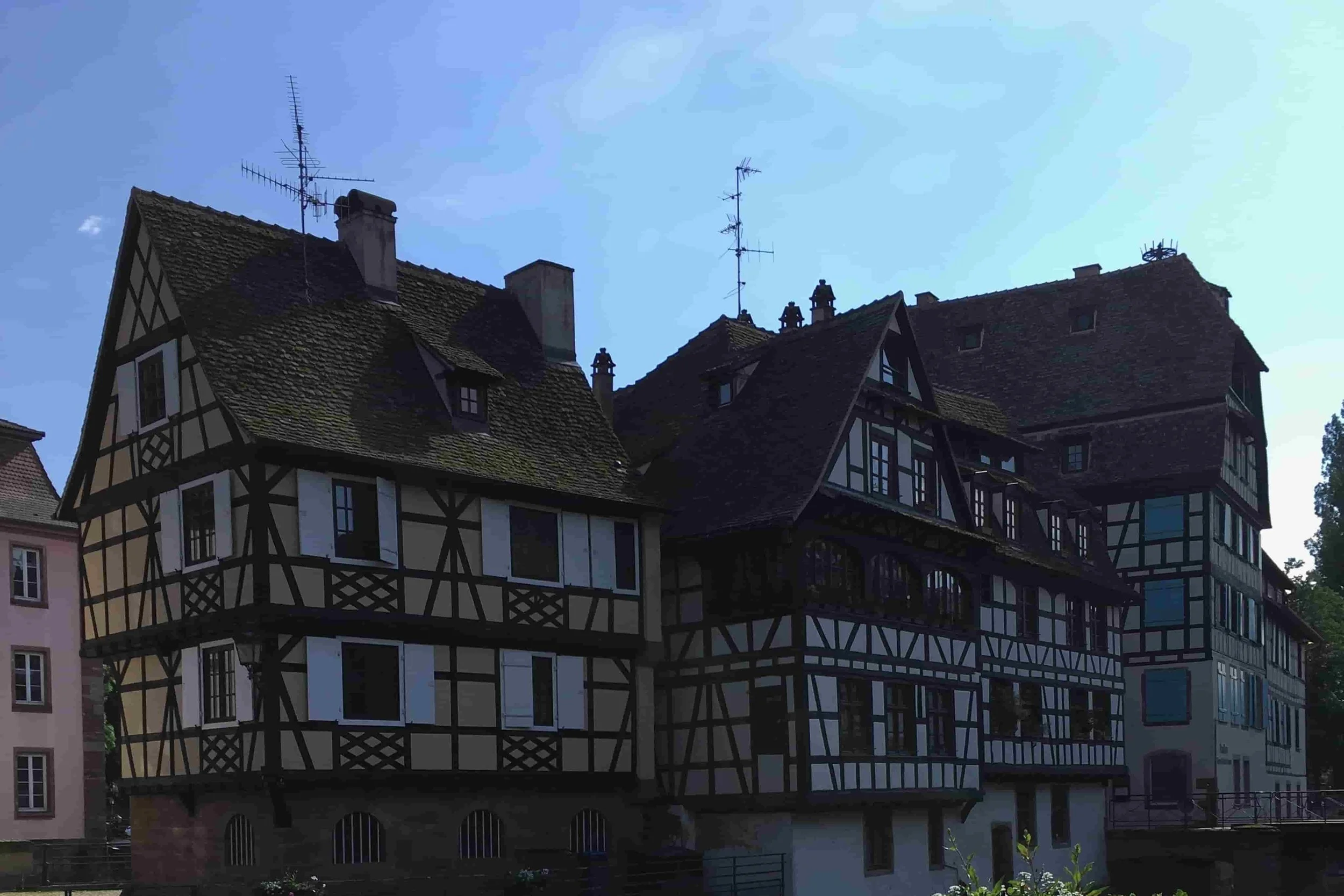 strasbourg architecutre on grand ile