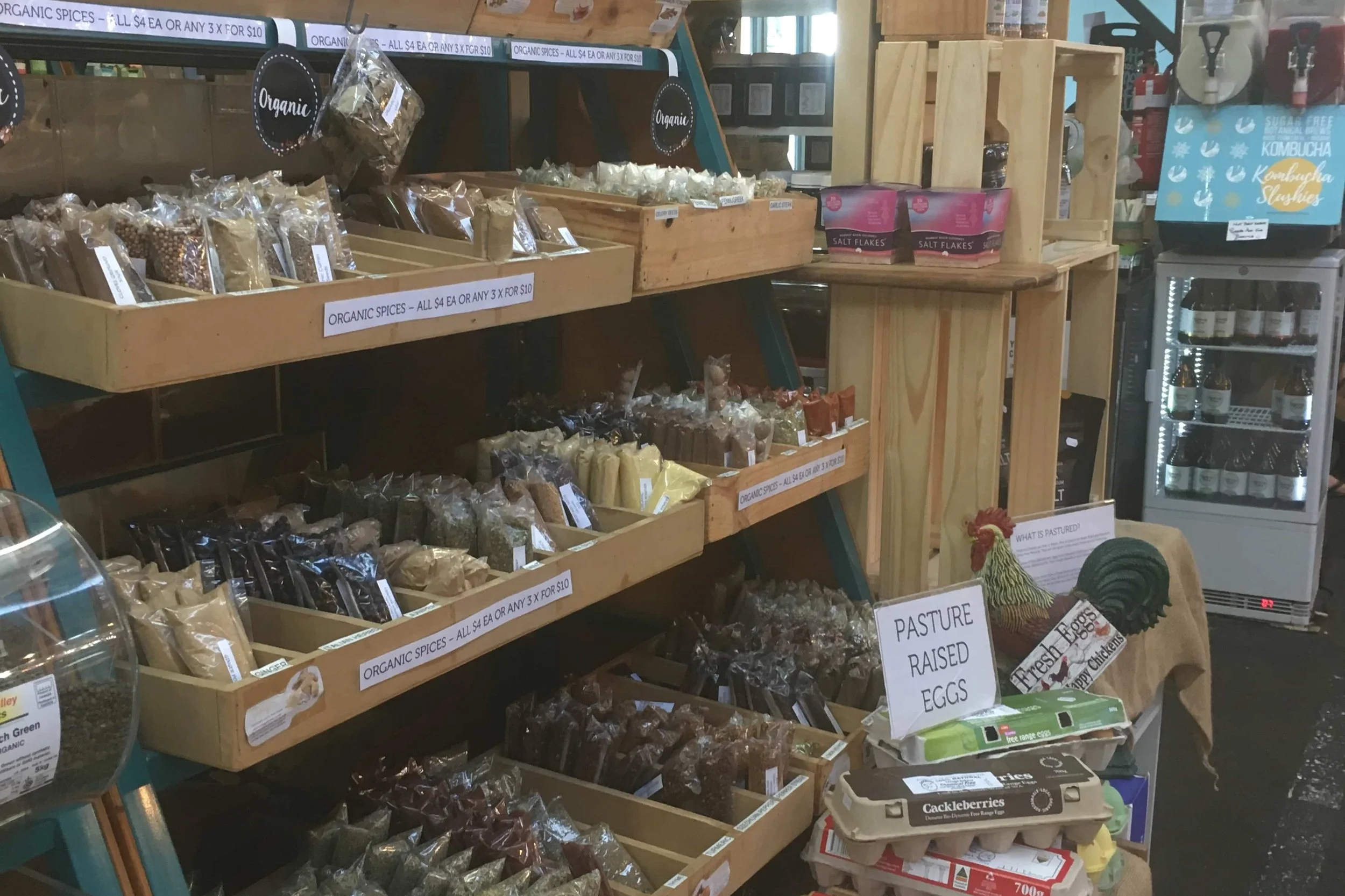 spices at freemantle market
