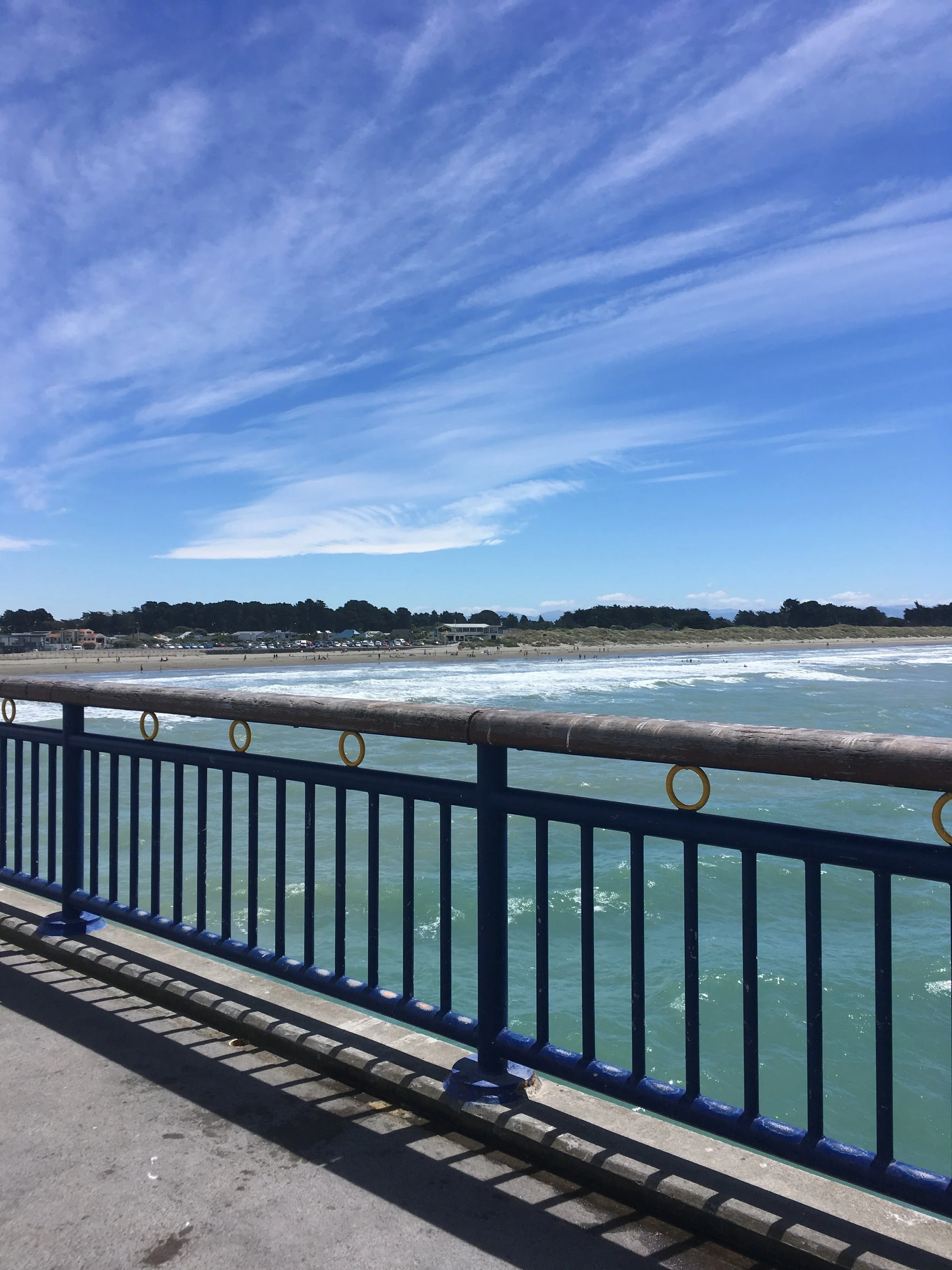 New Brighton Beach in Christchurch is worth a visit!