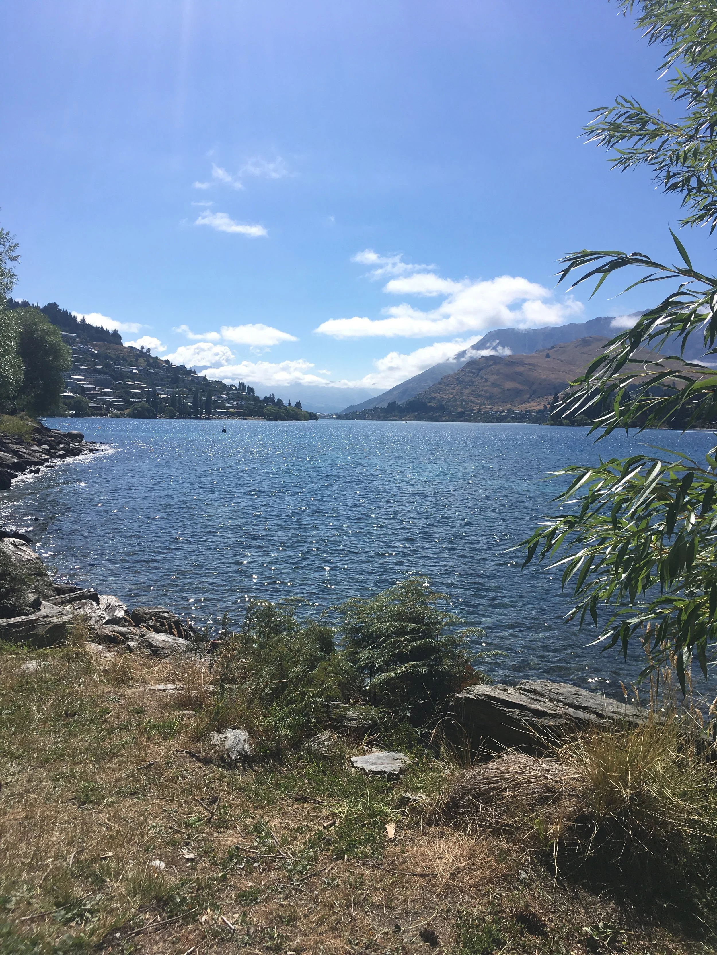 Lake Wakatipu in Queenstown; January 2019