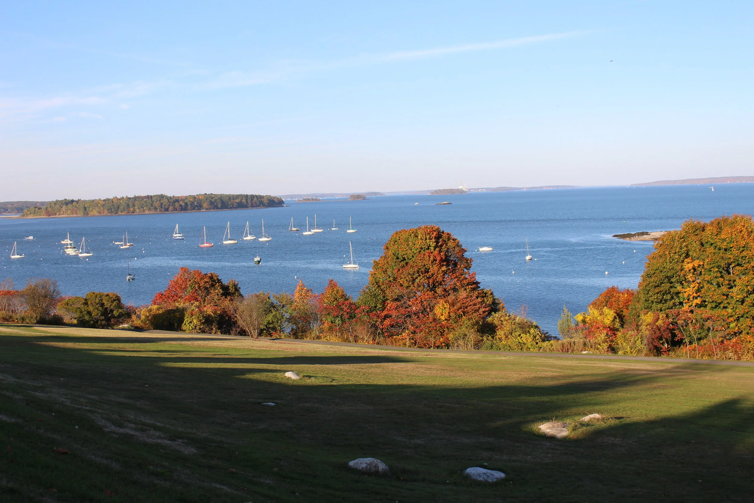 Fort Allen in Portland, Maine; October 2016