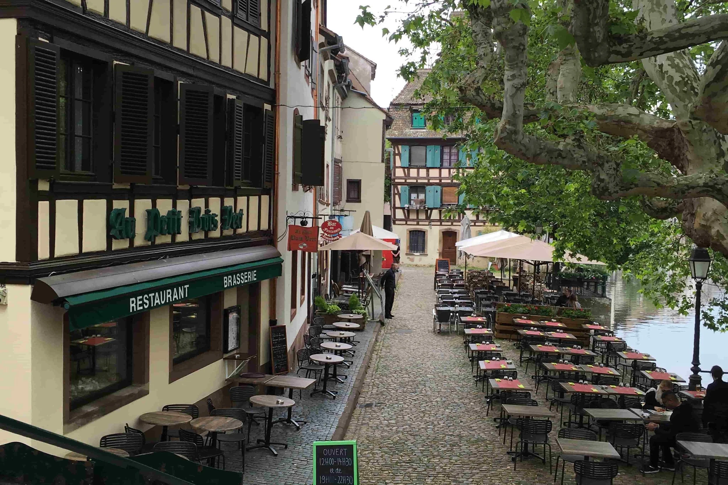 Restaurant near Le Petit France in Strasbourg