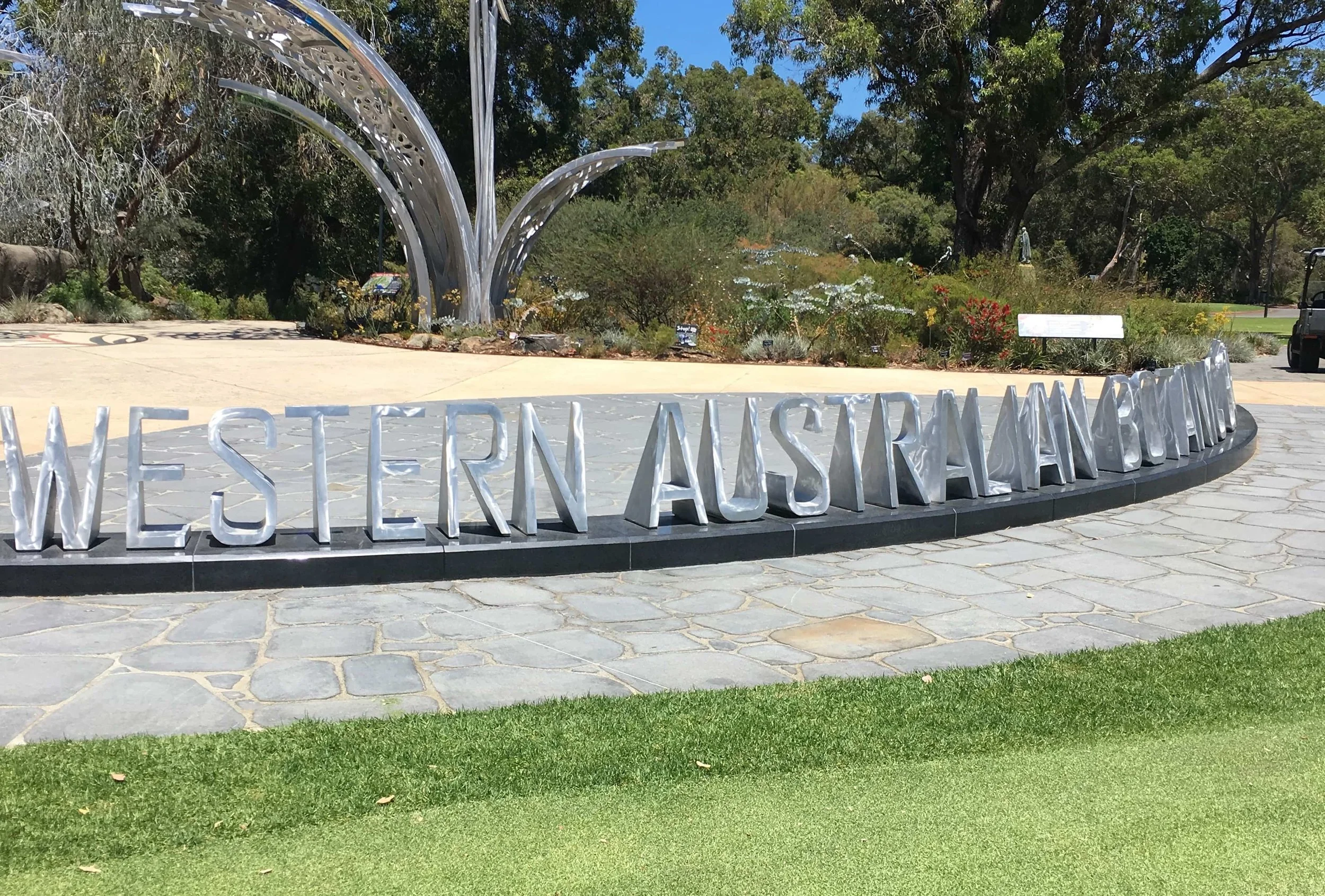 silver western australia sign