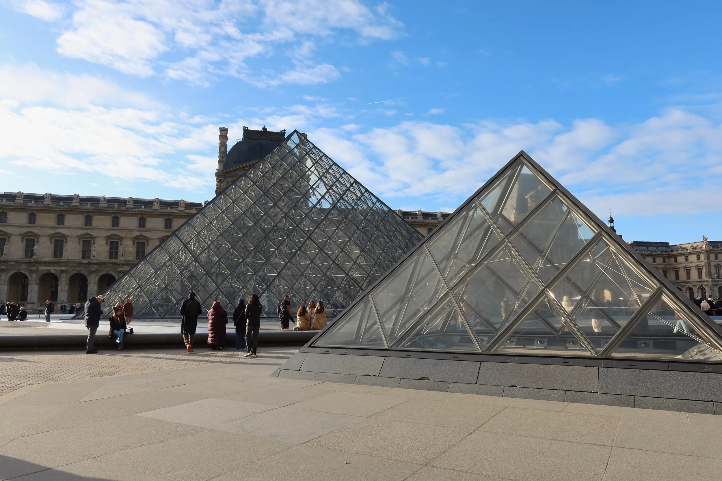 View of the Louvre;