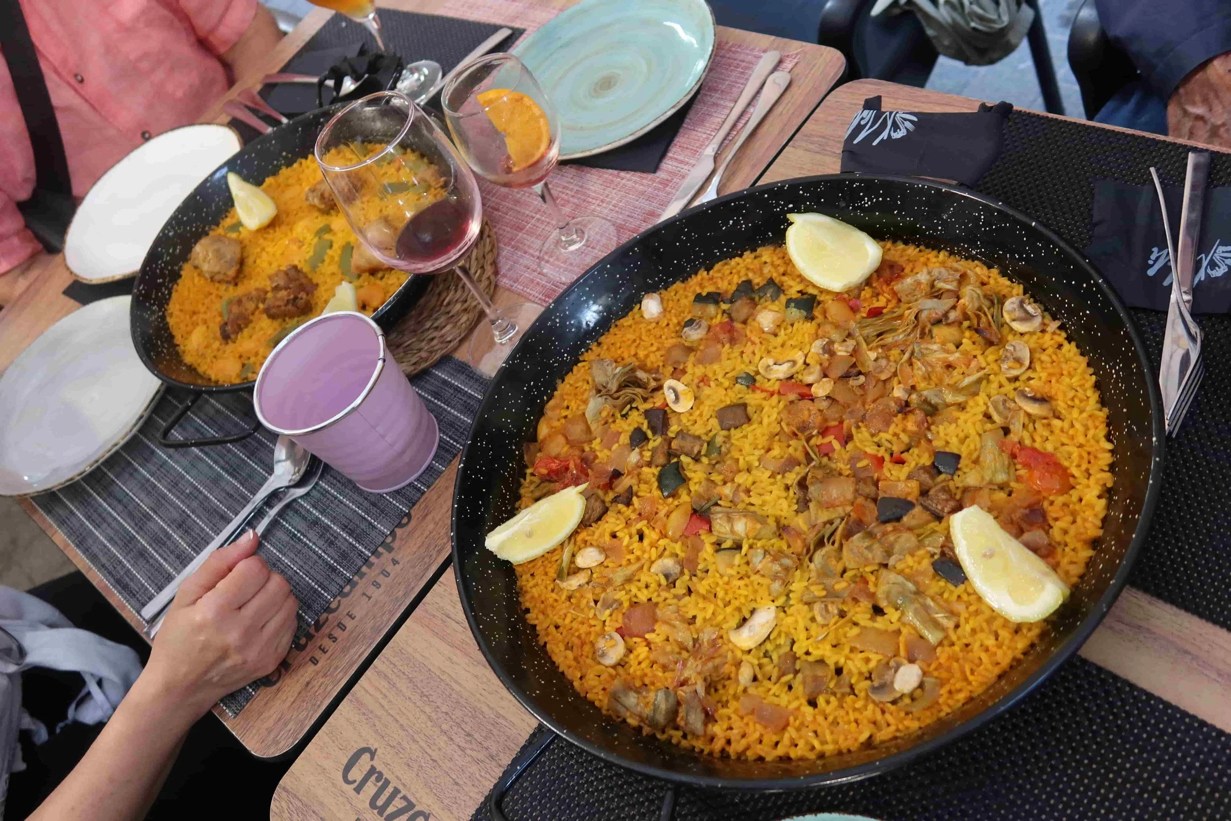 veggie paella in valencia