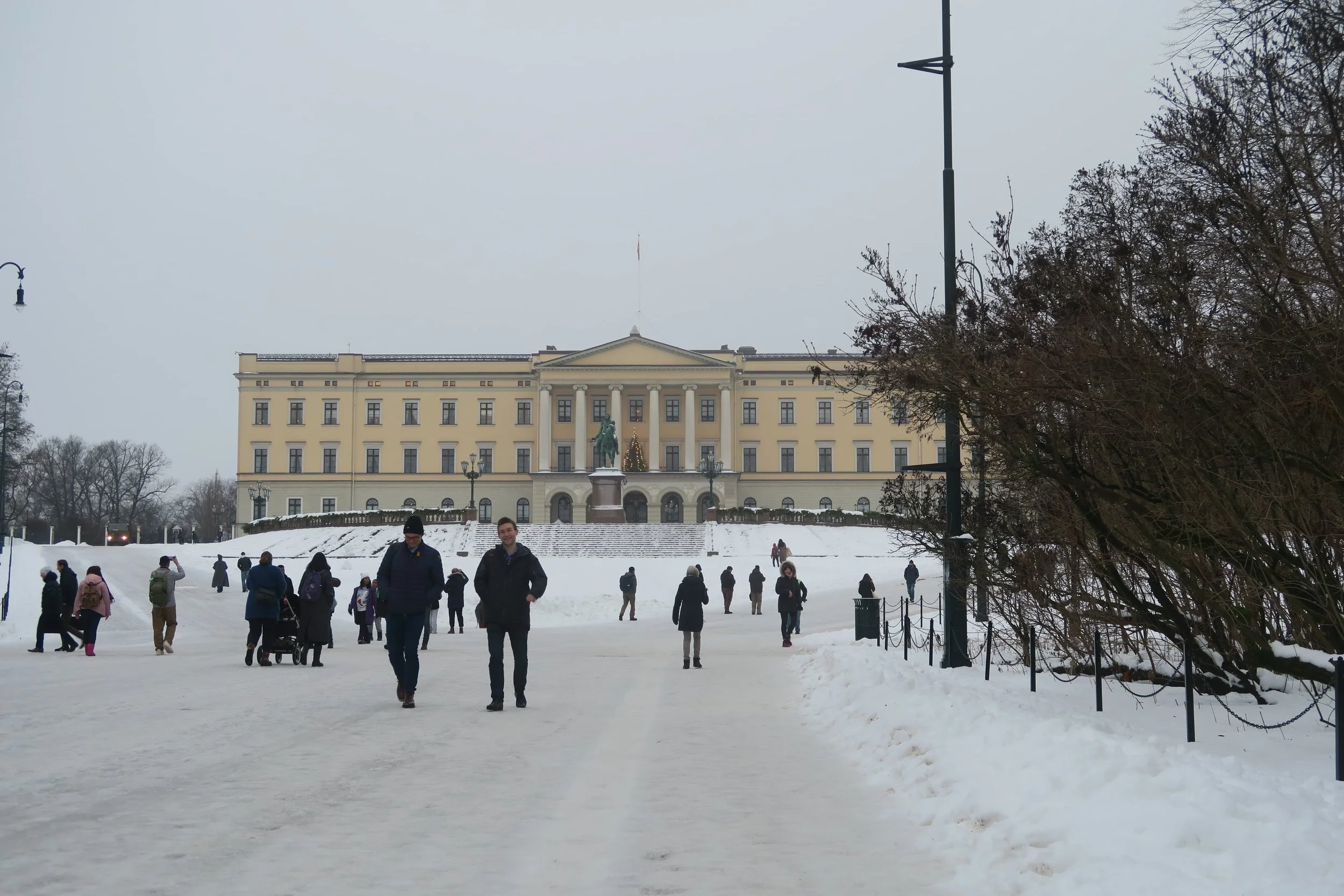 Royal Palace in Oslo, Norway