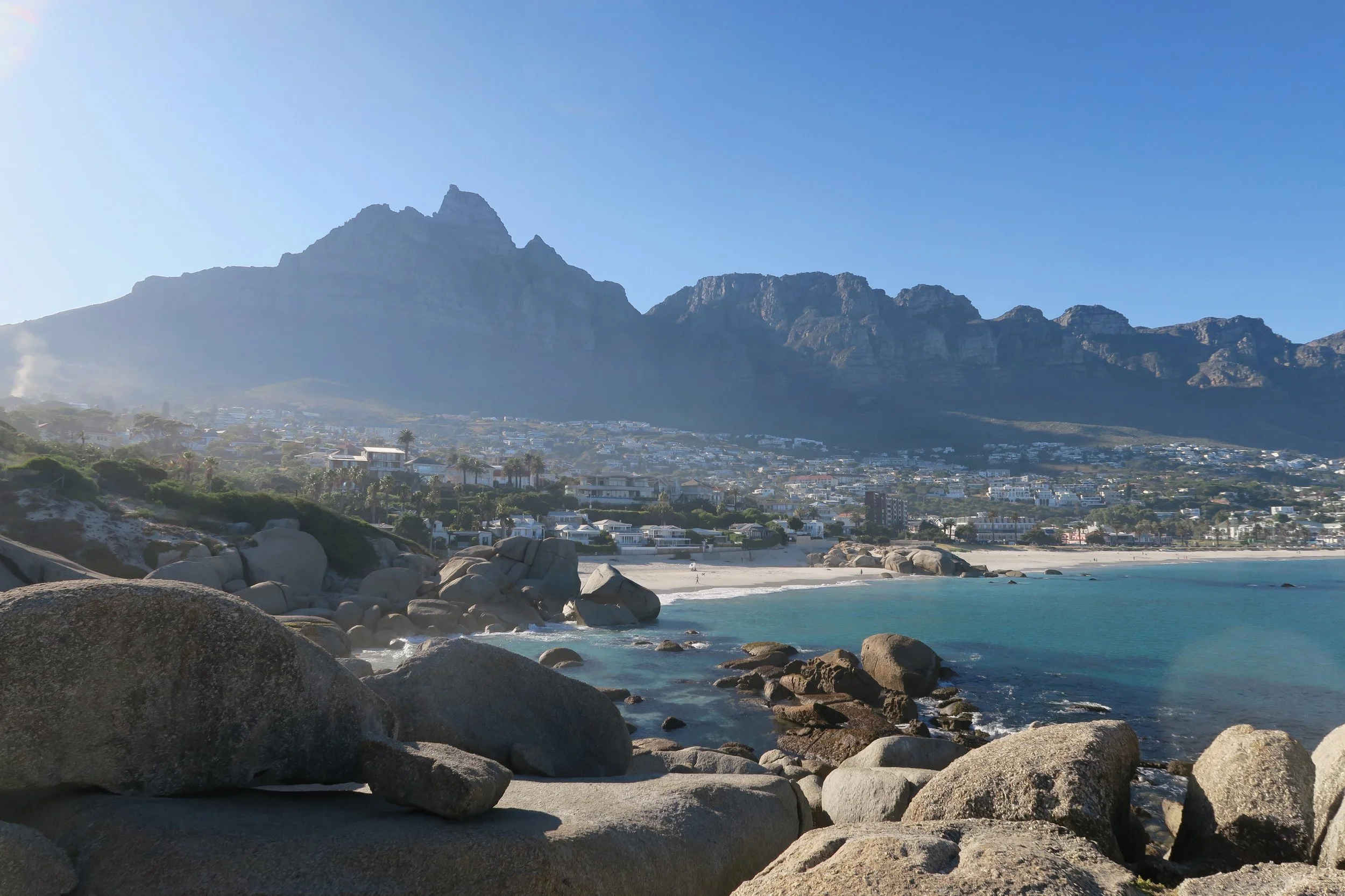 view of maiden's cove in cape town