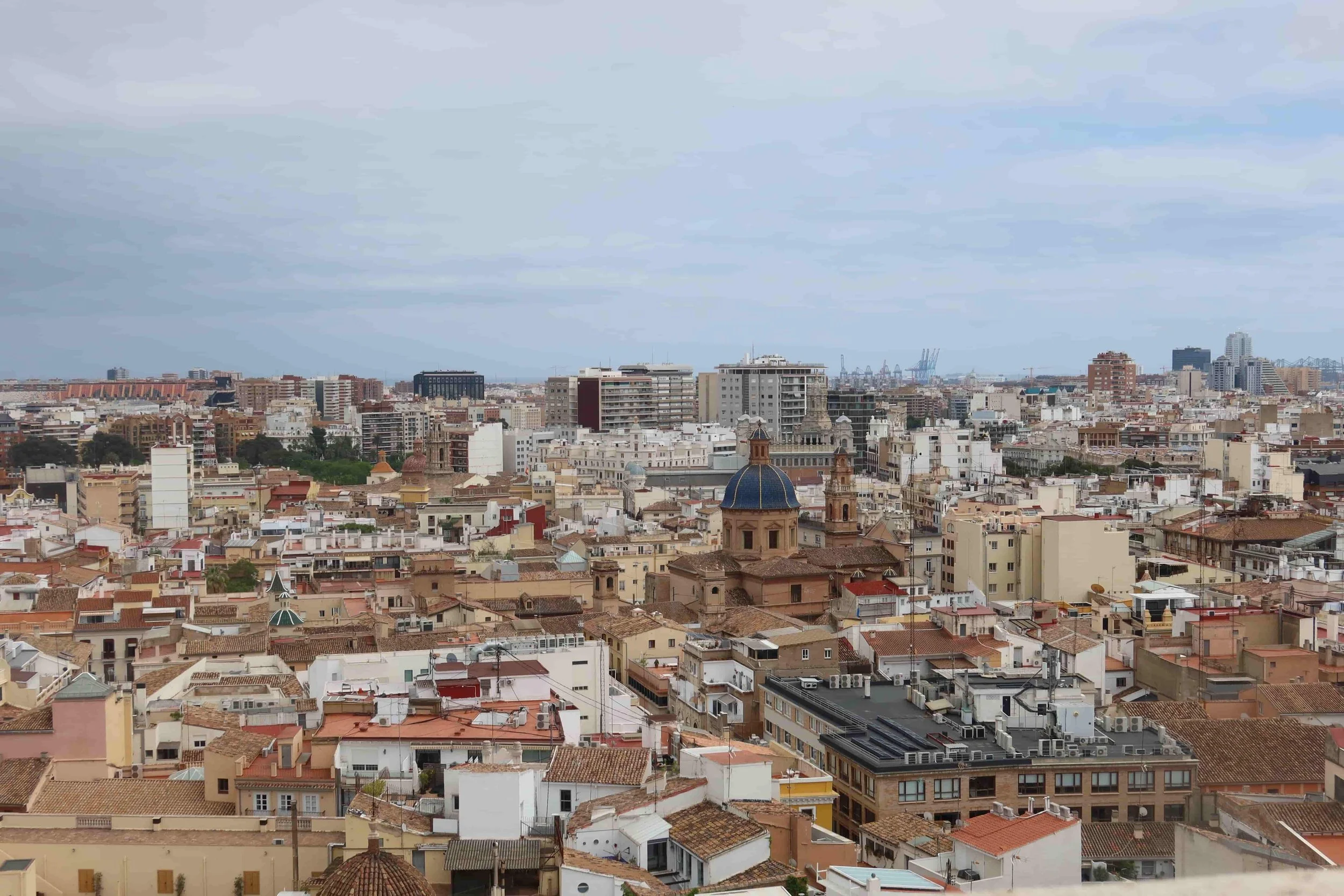 dome view from top of El Micalet