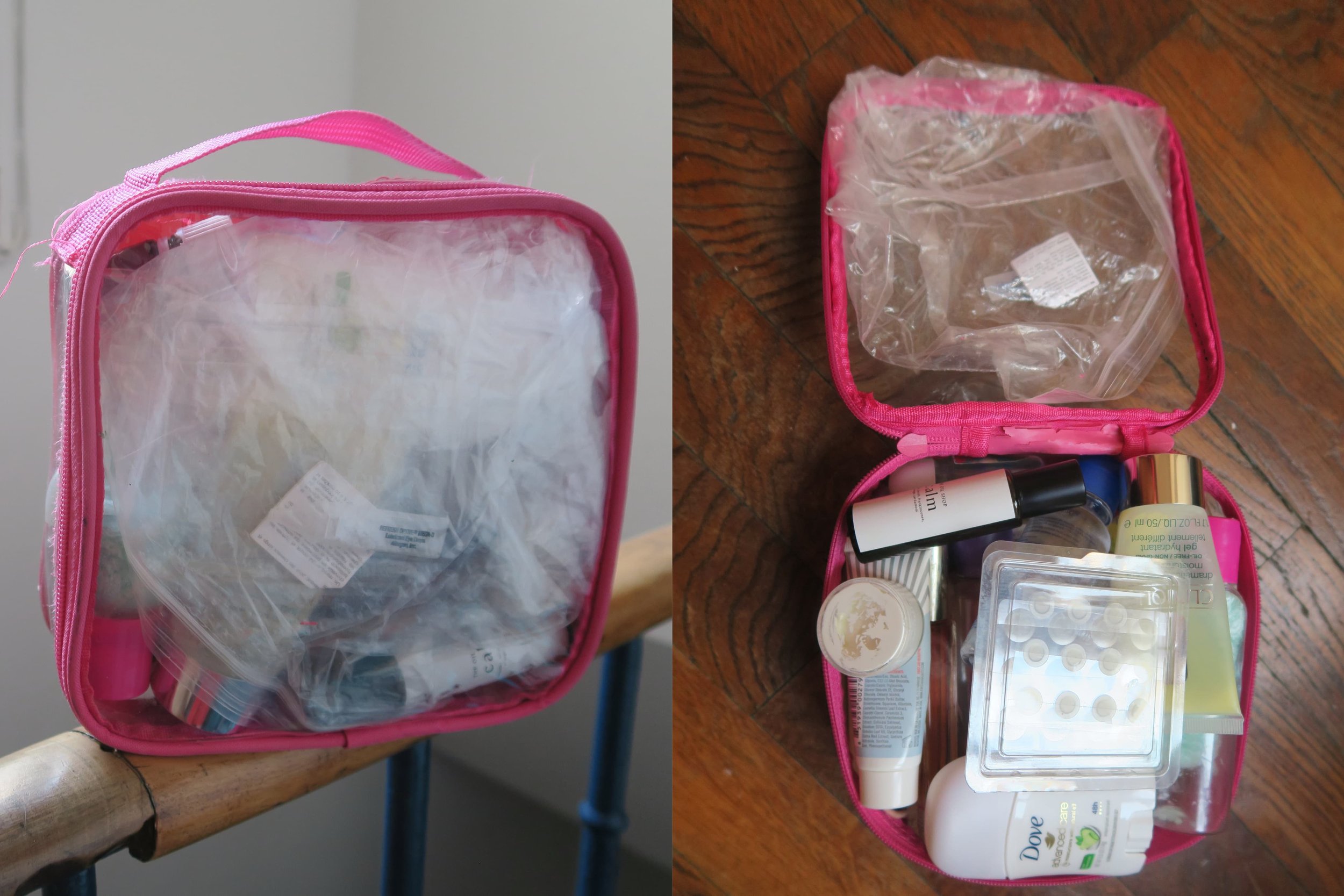 toiletry bag for travel
