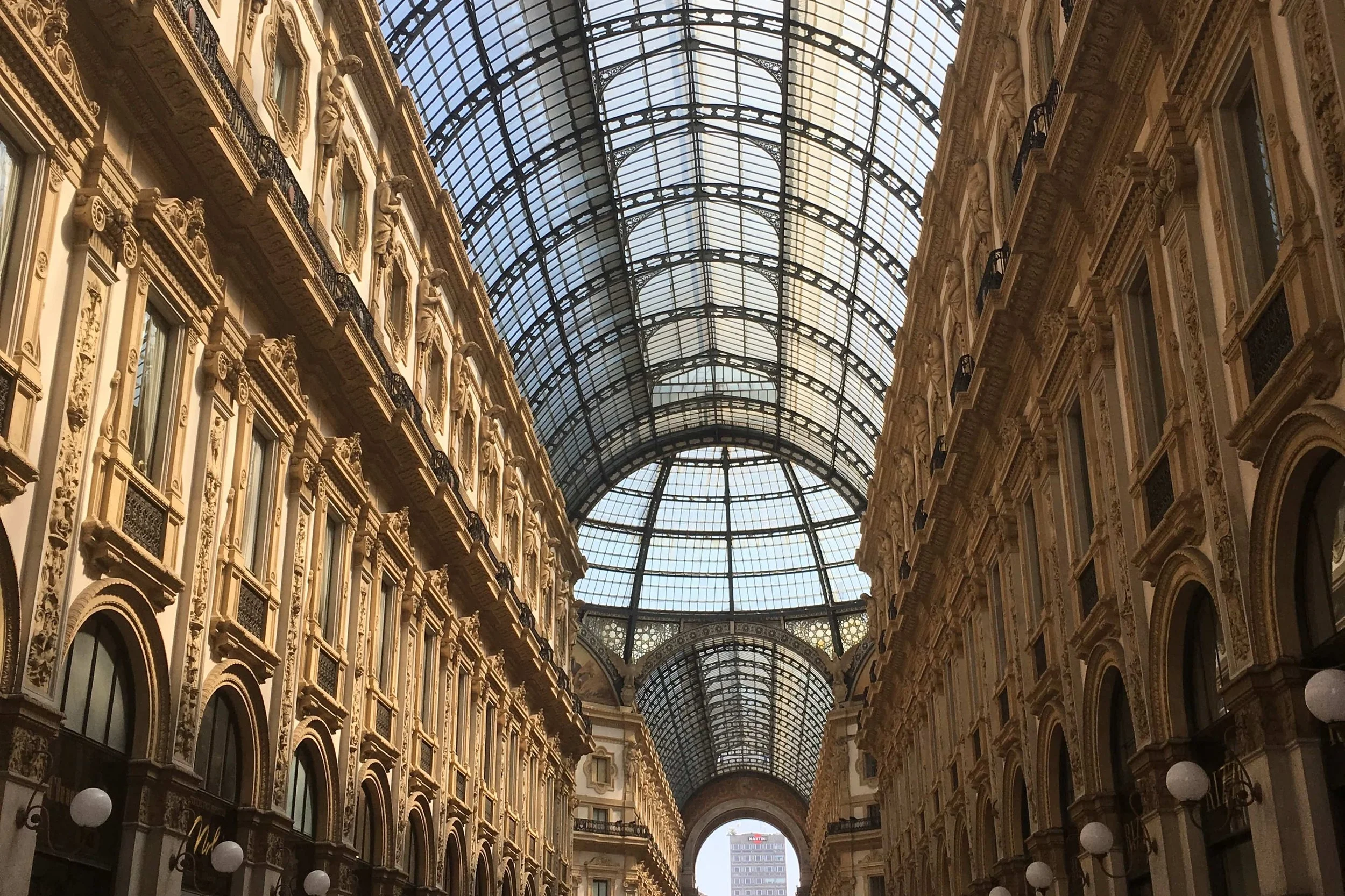 stunning gold shopping alley with sunlit windows black outlines
