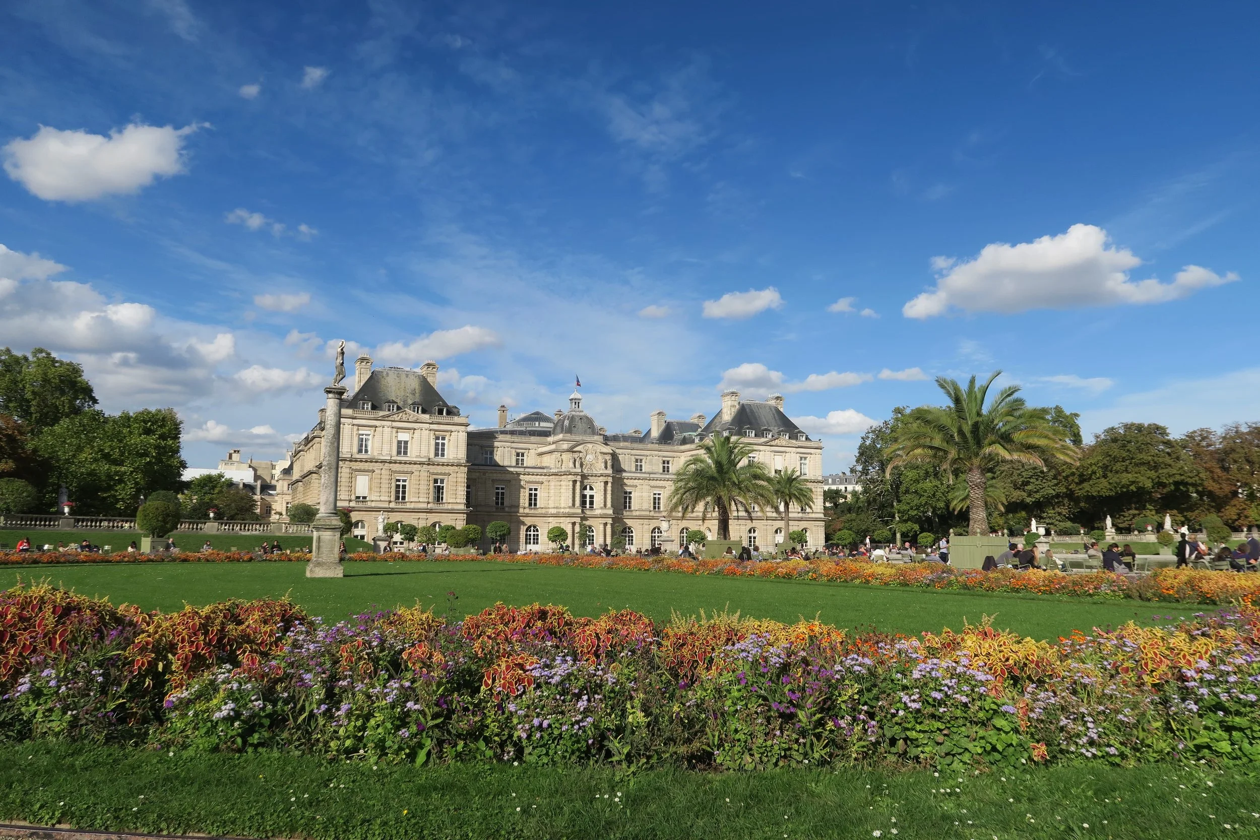 View Jardin du Luxembourg in Pari