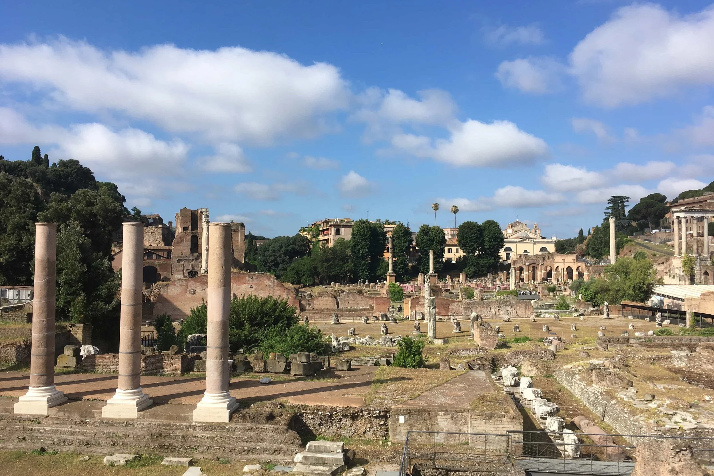 old ruins in rome