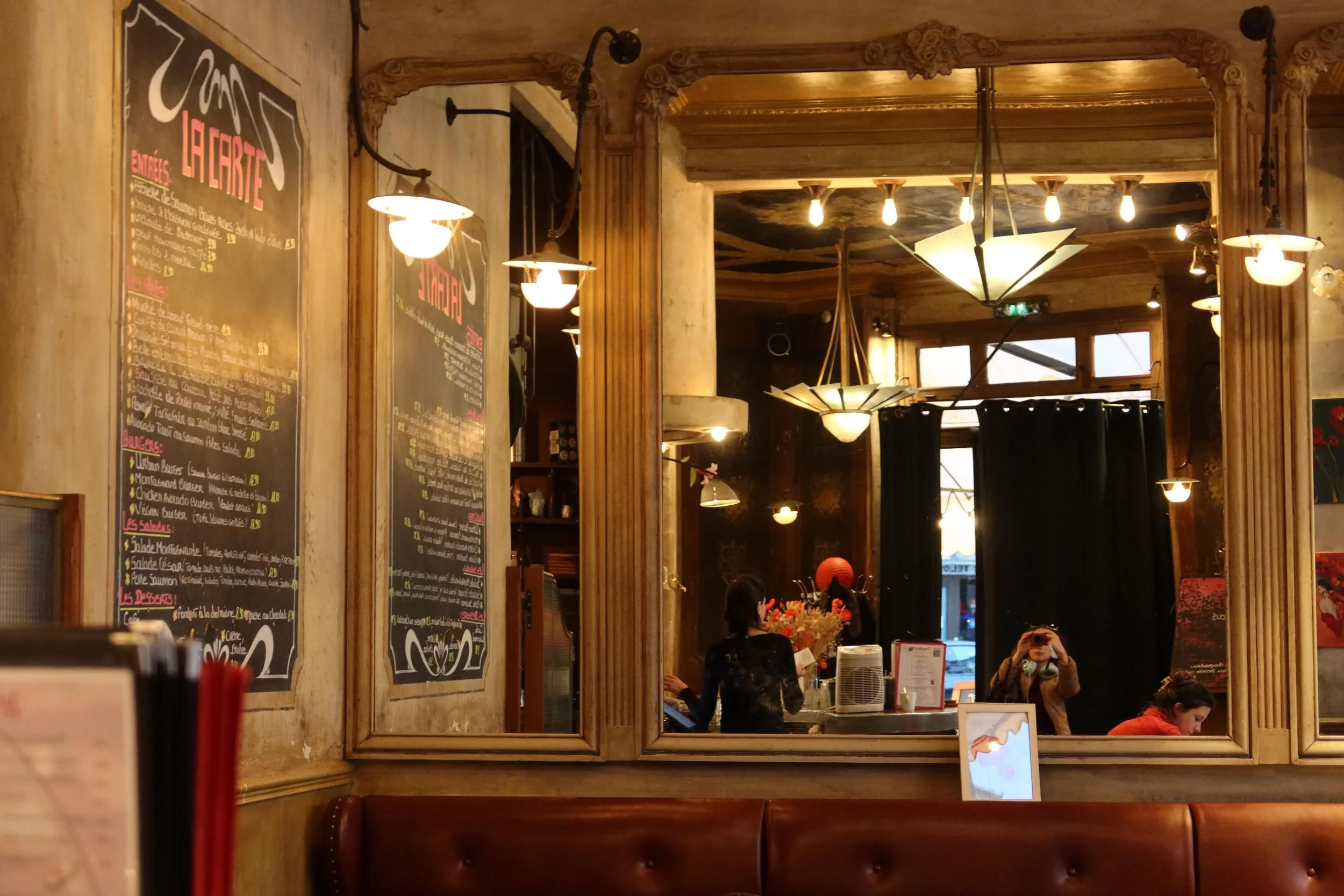 Inside Coquelicot Bistrot where Belly works at in Paris in The Summer I Turned Pretty