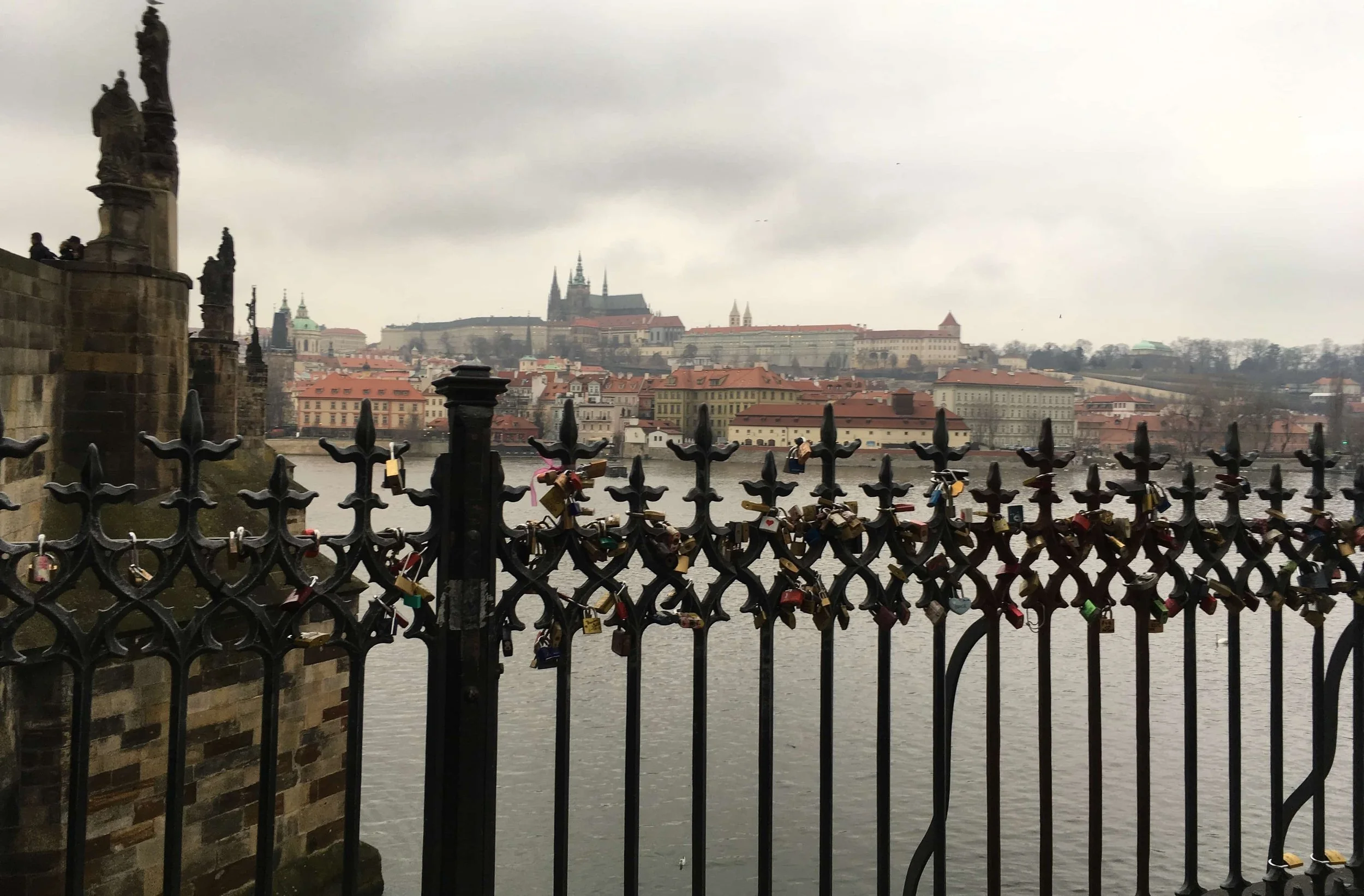 charles bridge view prague