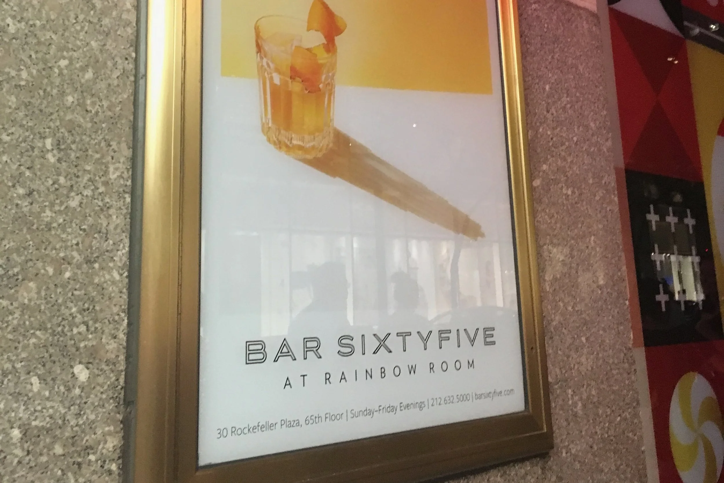 bar65 rainbow room nyc
