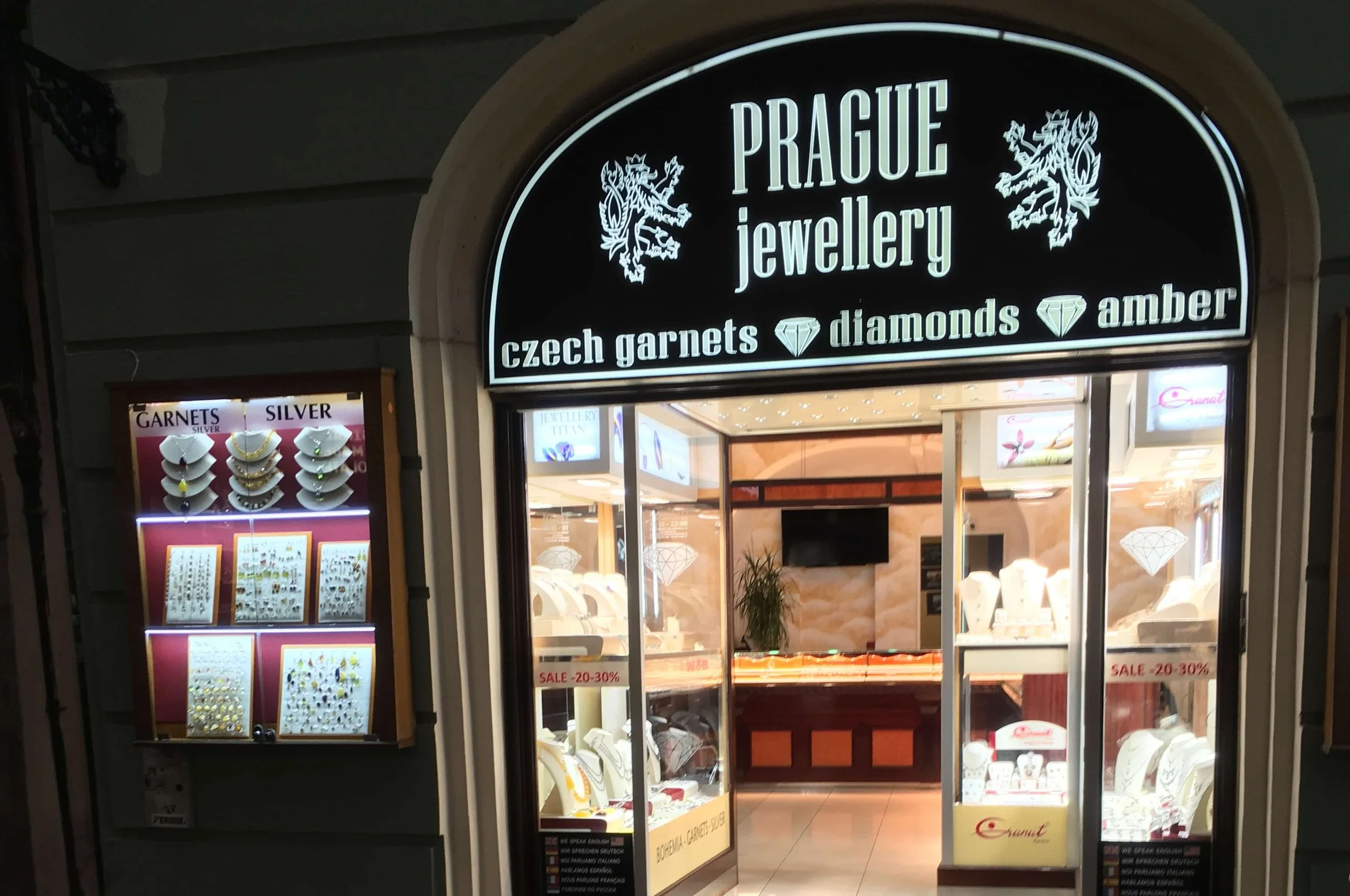 jewelry store in prague