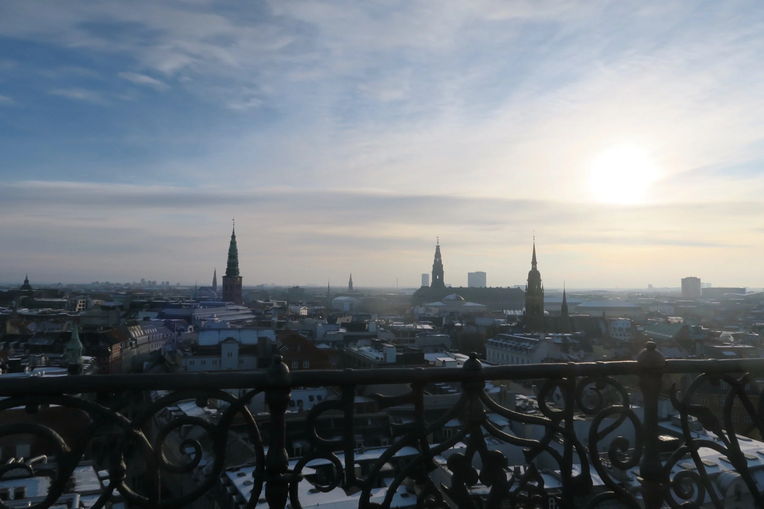 View of Copenhagen from the Round Tower