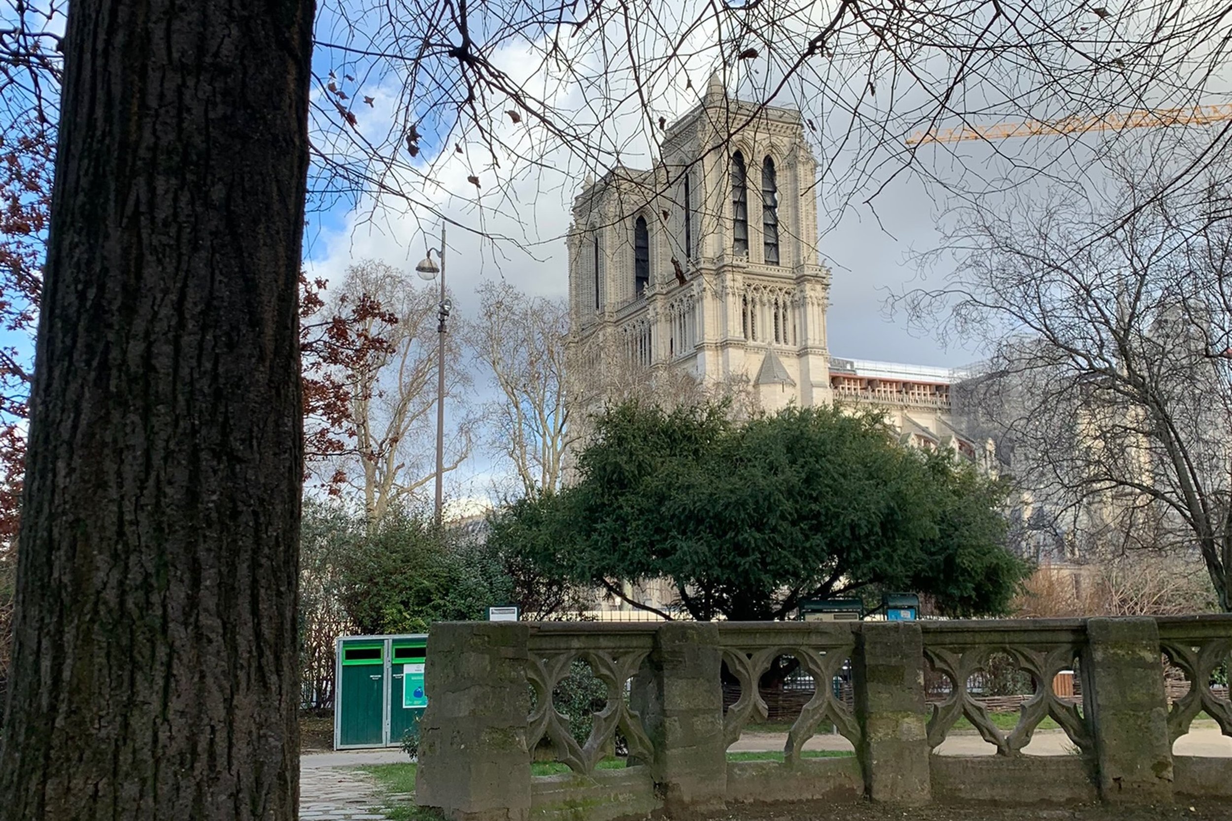 notre dame secret view paris