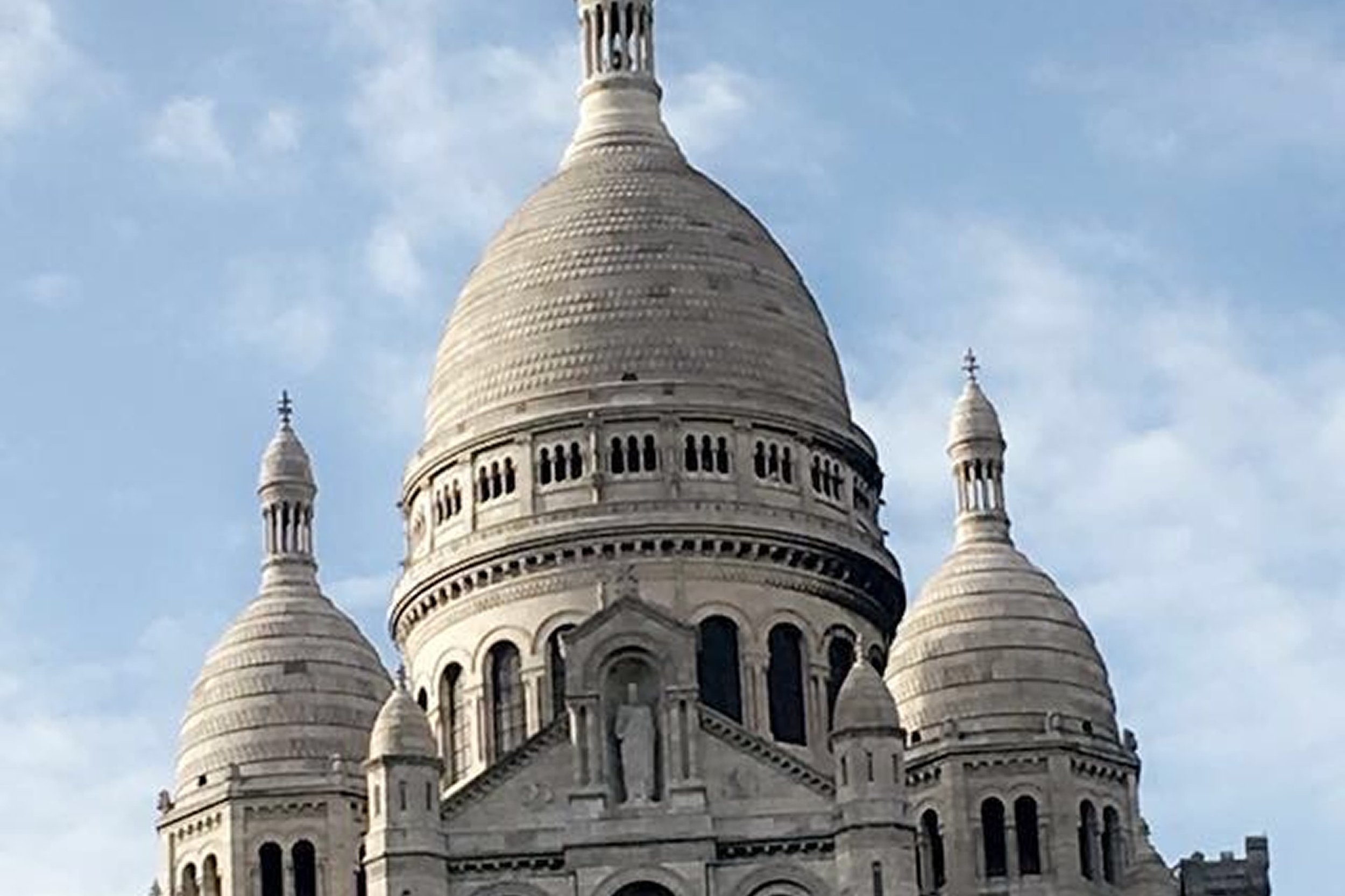 sacre coeur white church details