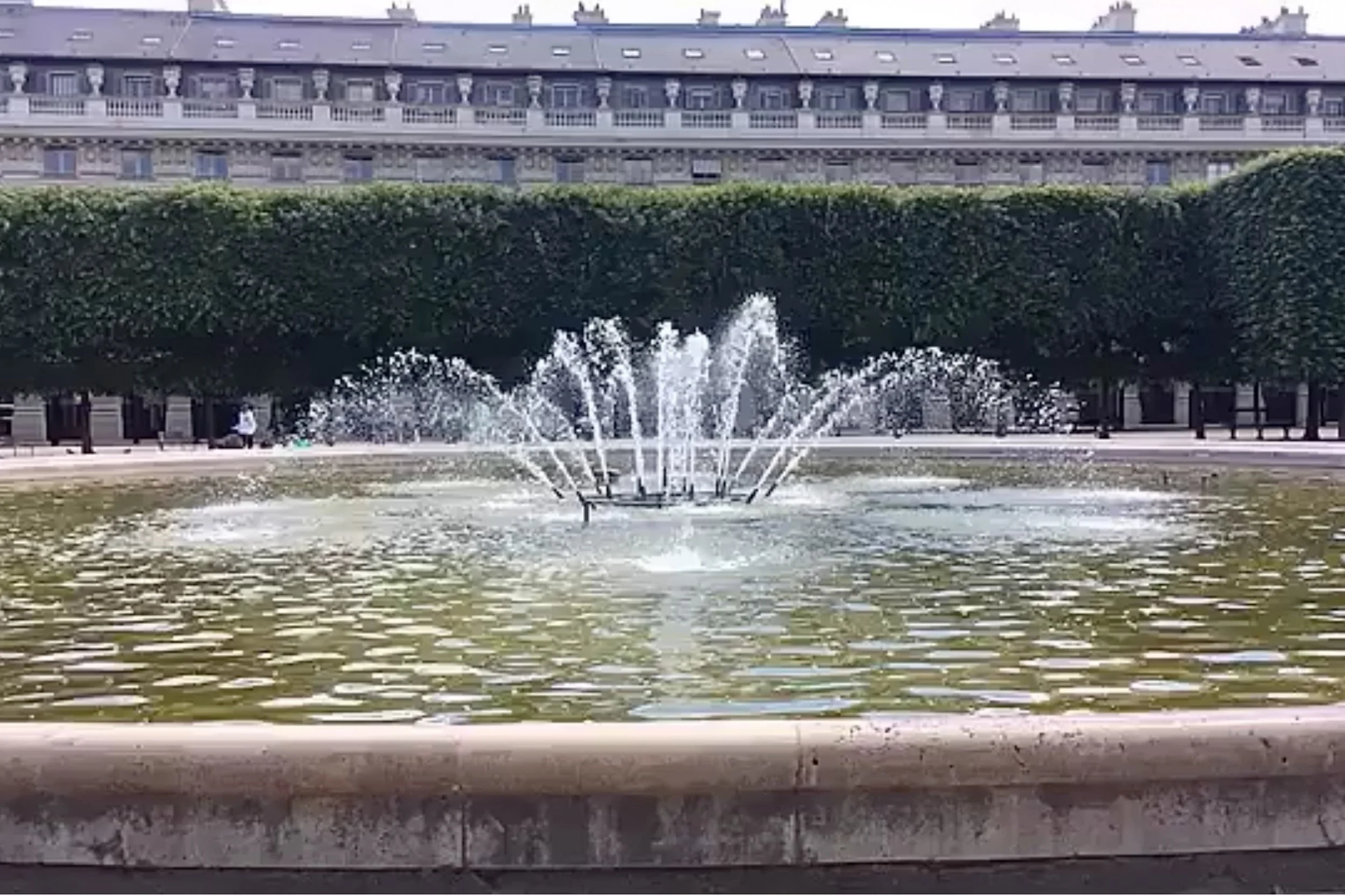 fountain green water