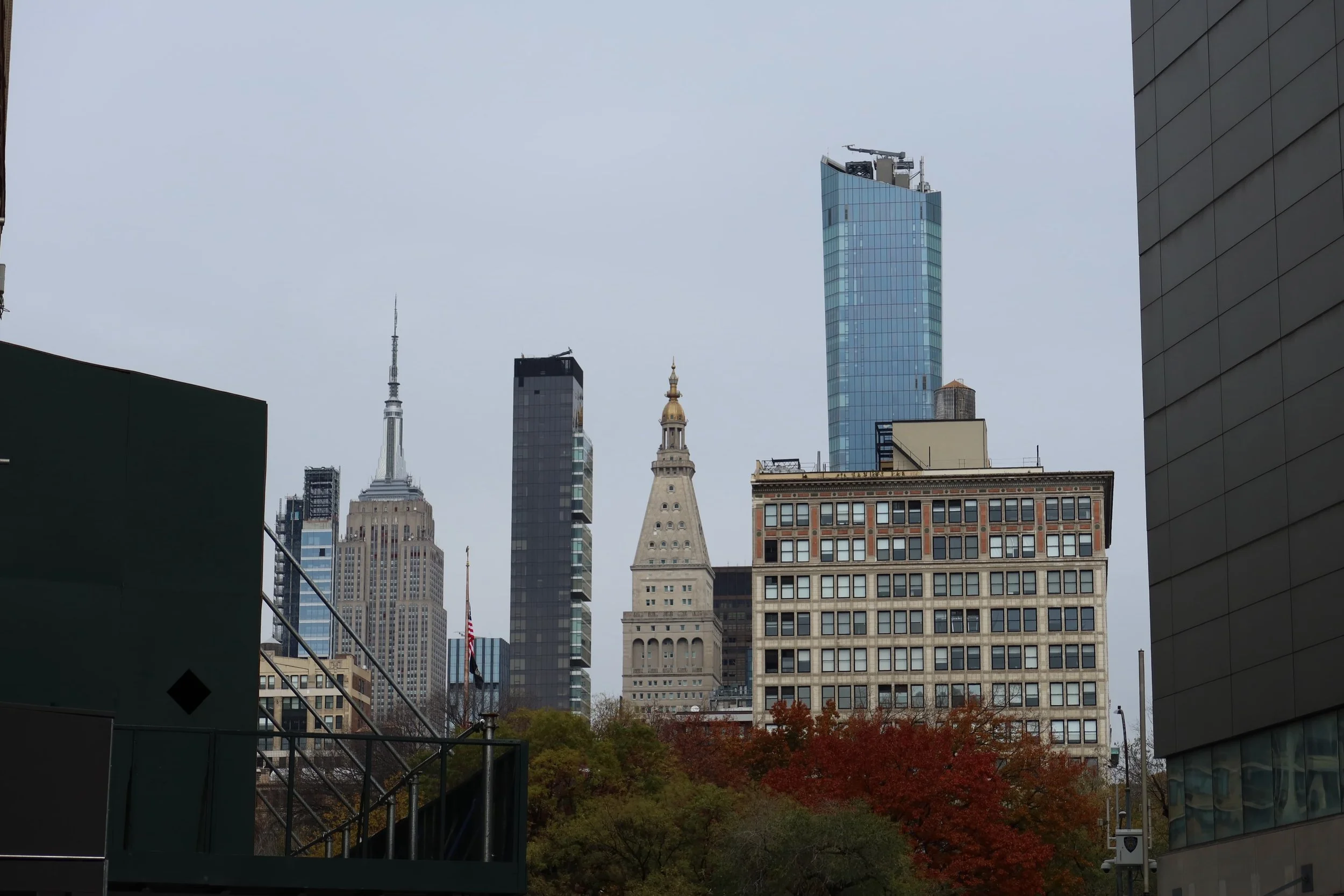 View of NYC skyline