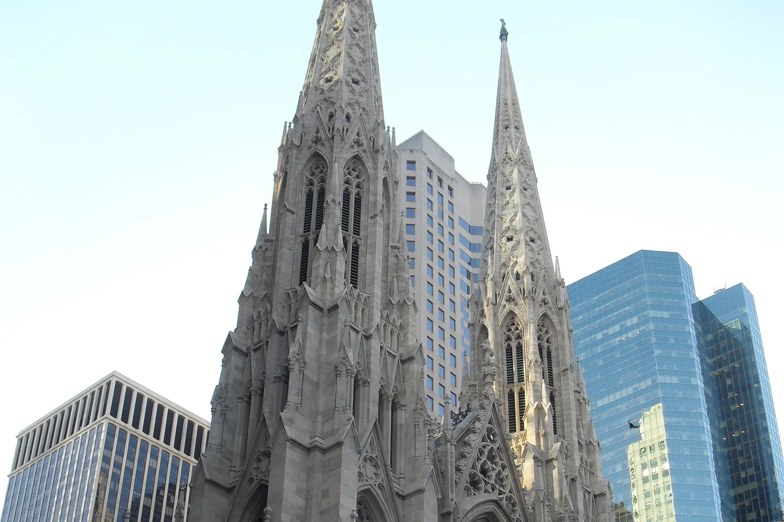 intricate cathedral gothic in midtown nyc