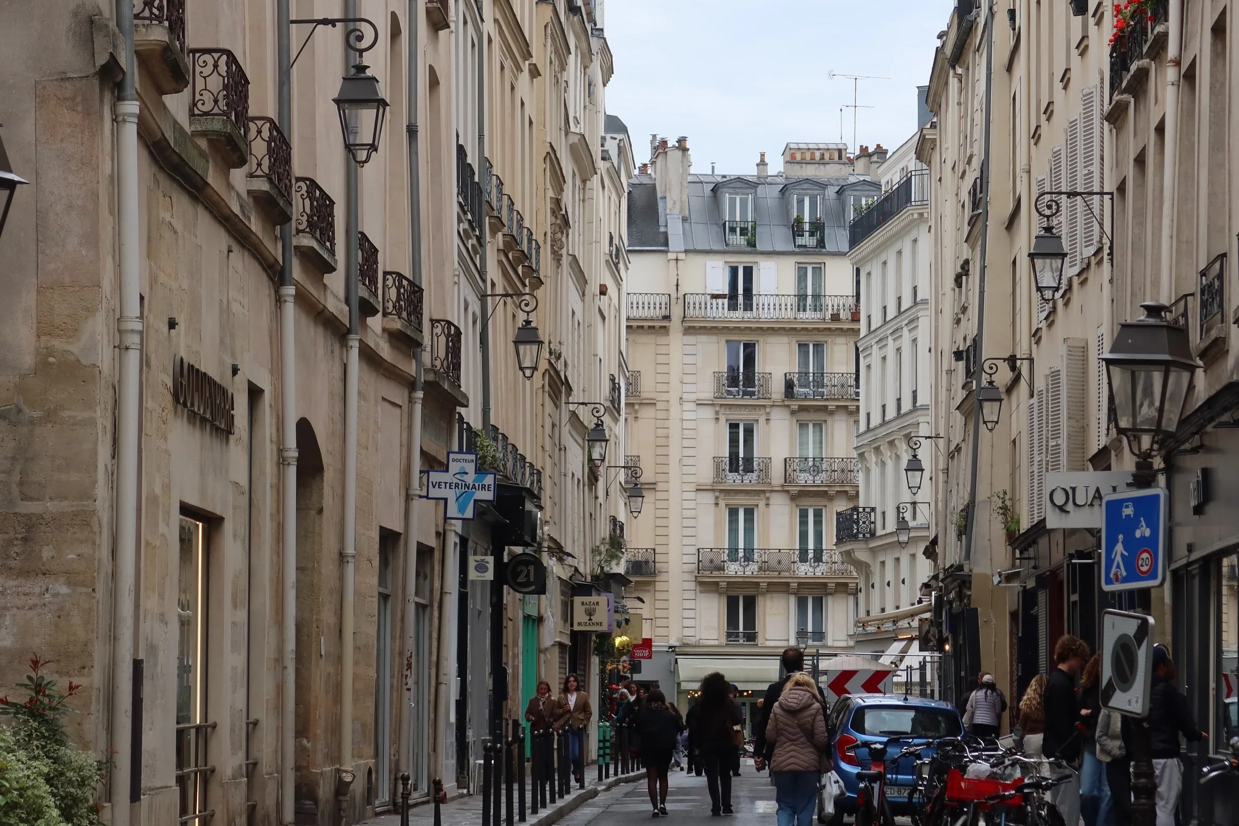 typical parisian street