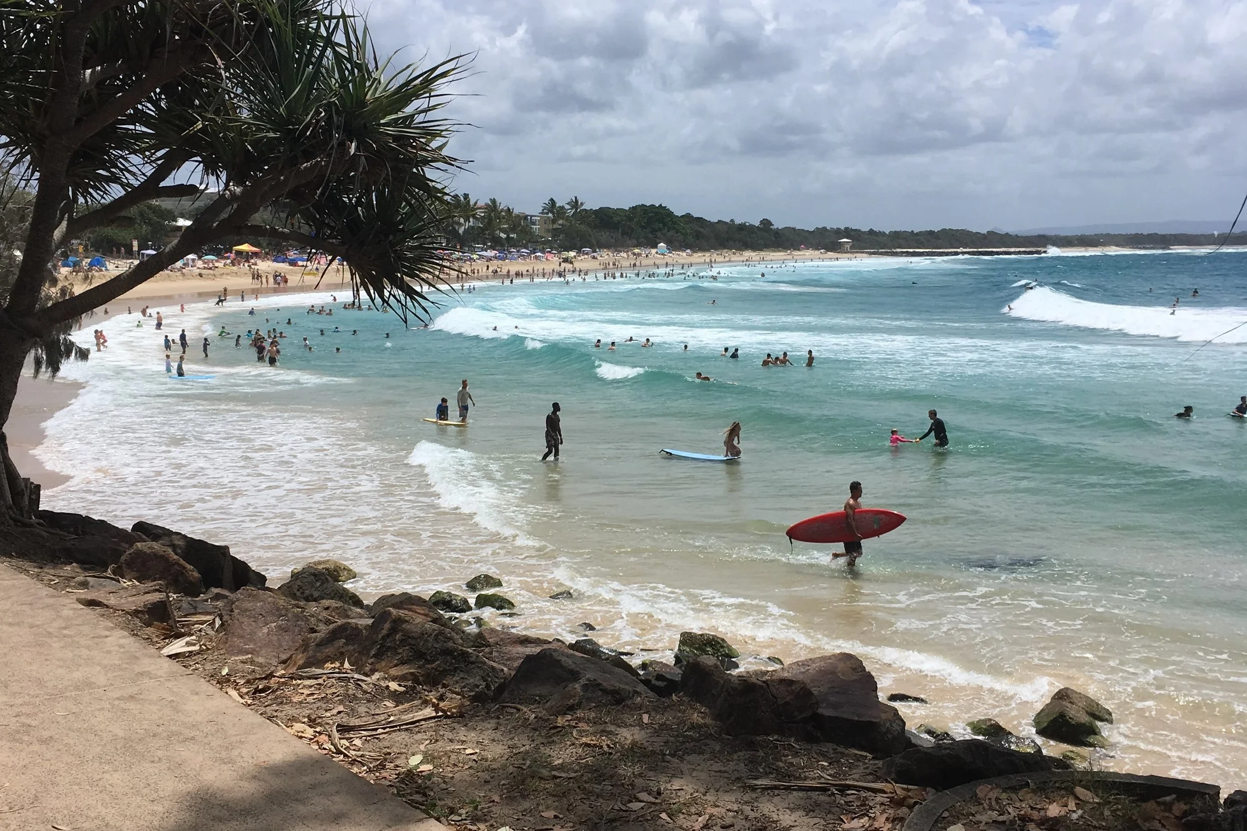 View of Noosa Heads Beach in Australia