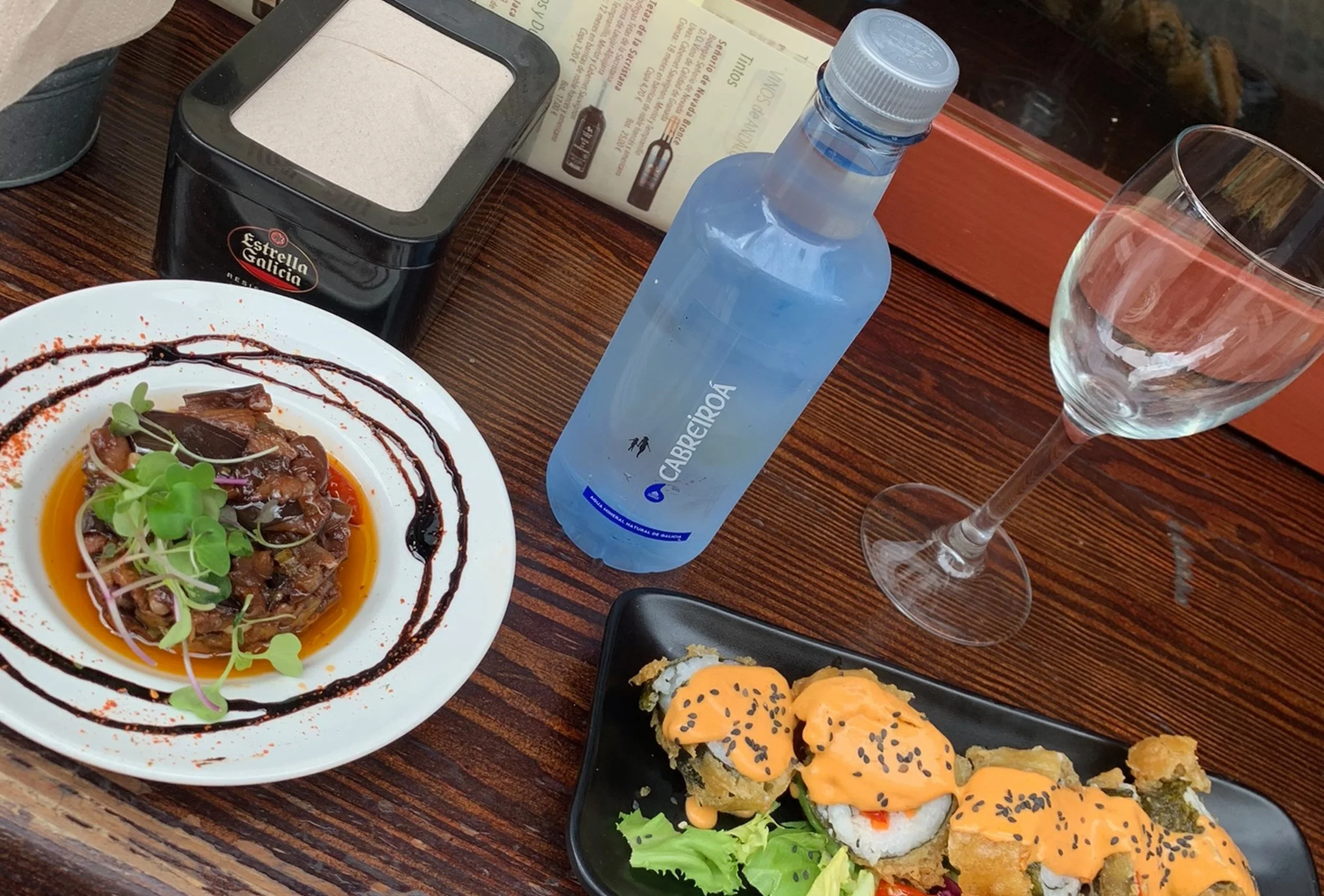 vegan sushi la bartola seville