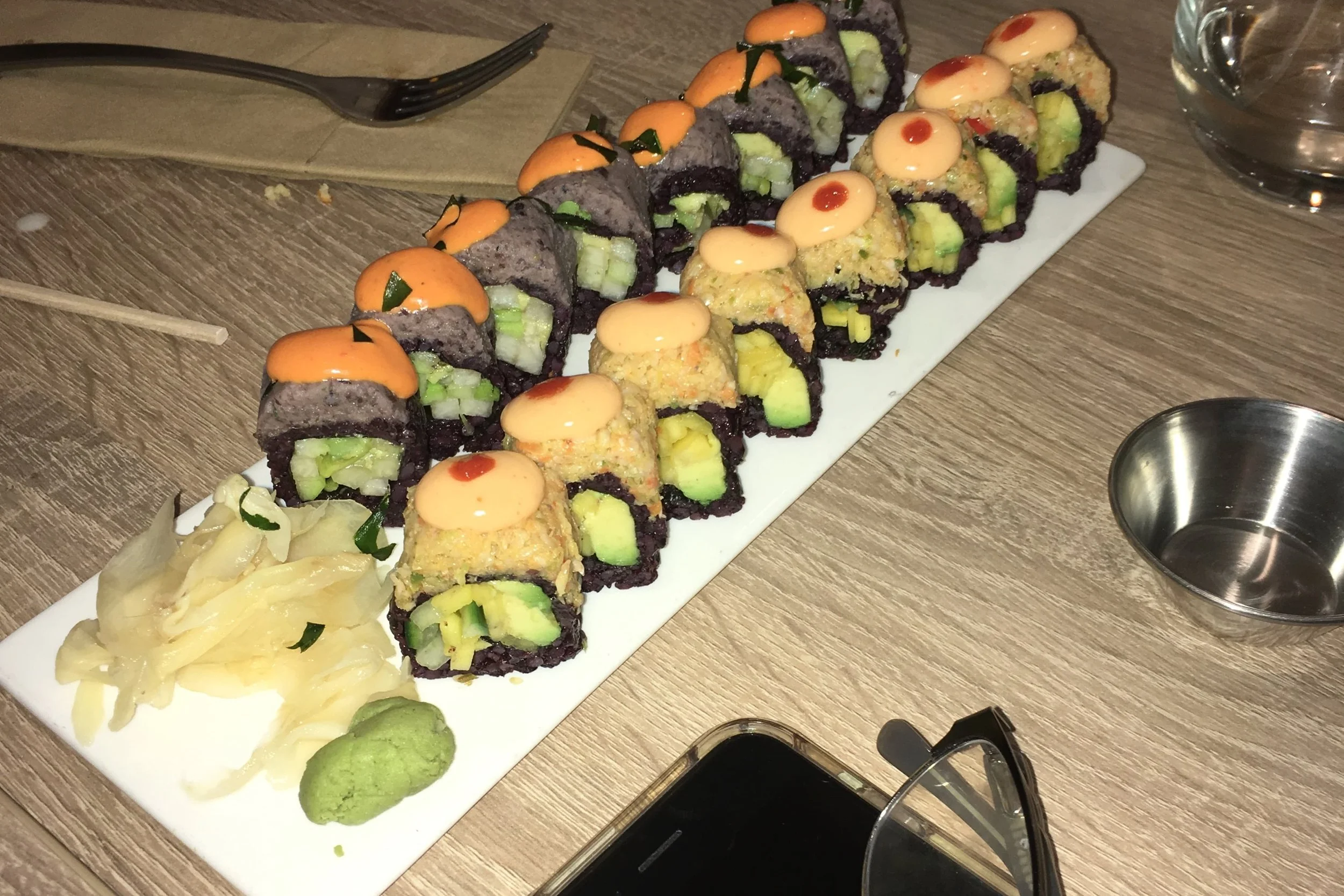 vegetable sushi
