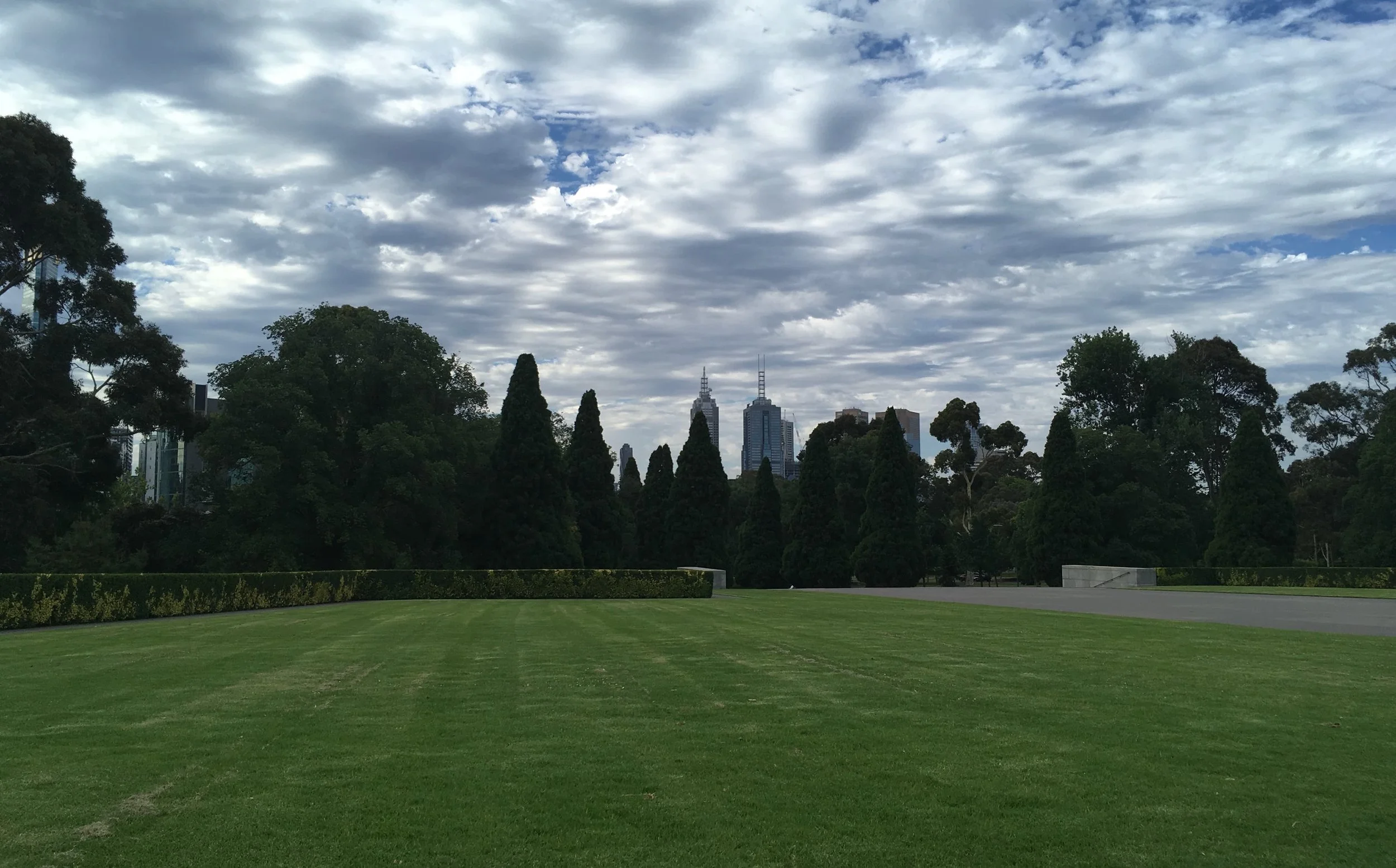 Remembrance Park in Melbourne, Australia