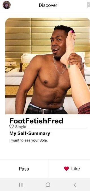 One of the 38 fake dating profiles