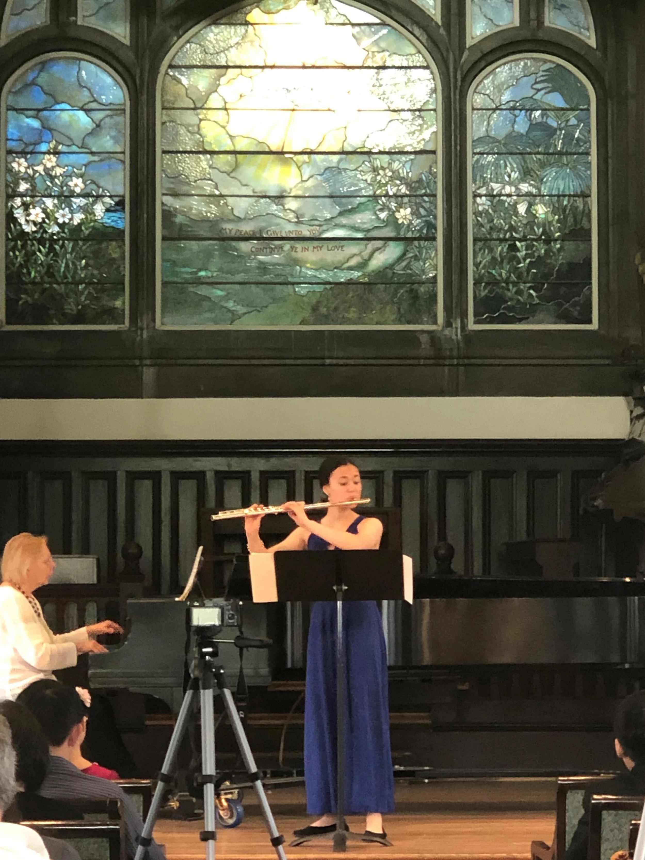 Sophia Katsma First place winner 2019 flute junior division