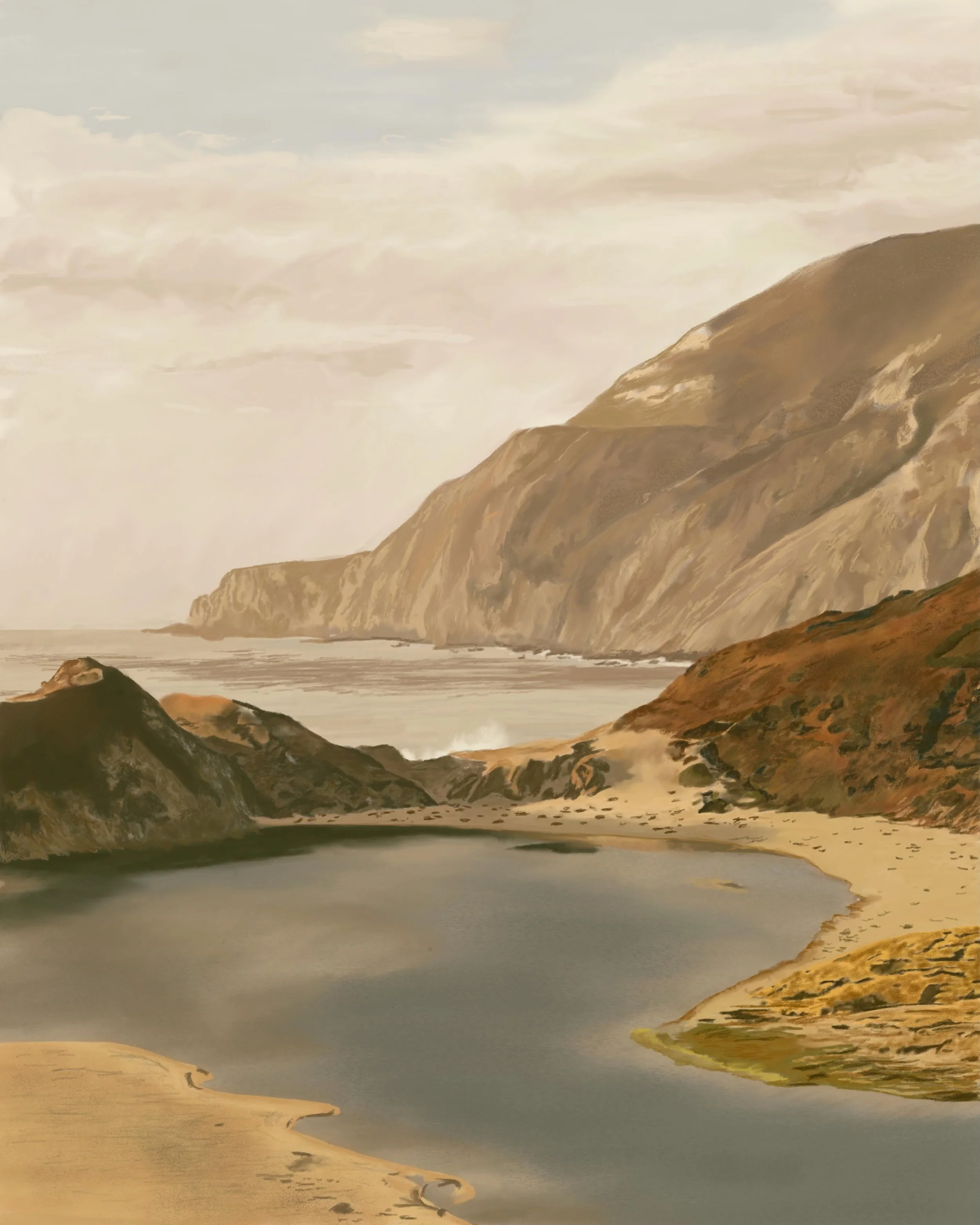 Just missing Big Sur and all its glory ✨might be due for a visit ⛰️🌊