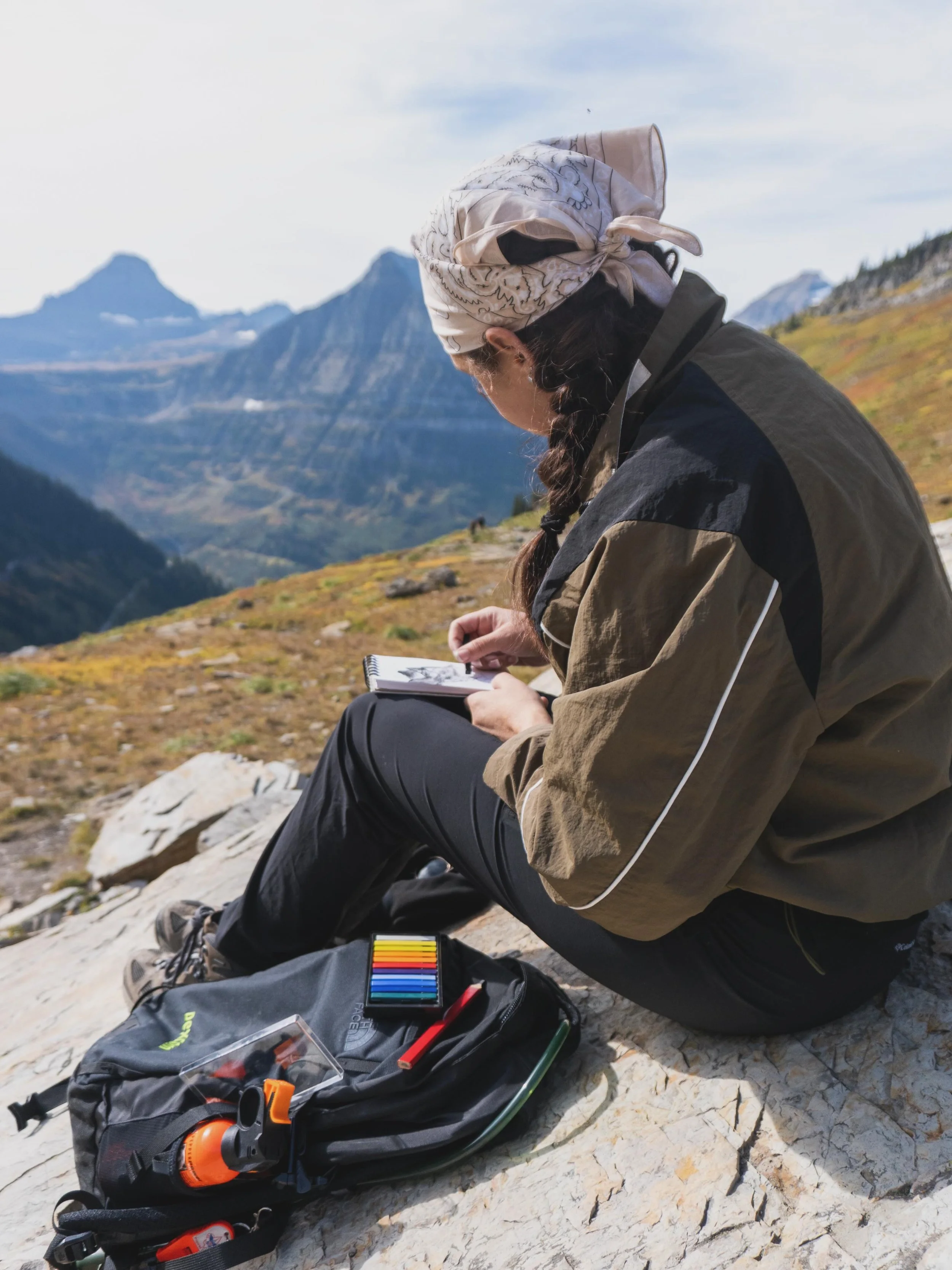 Create everywhere you can @glaciernps