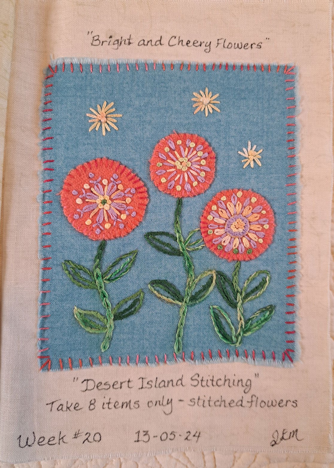Slow Stitched Weekly Journal
