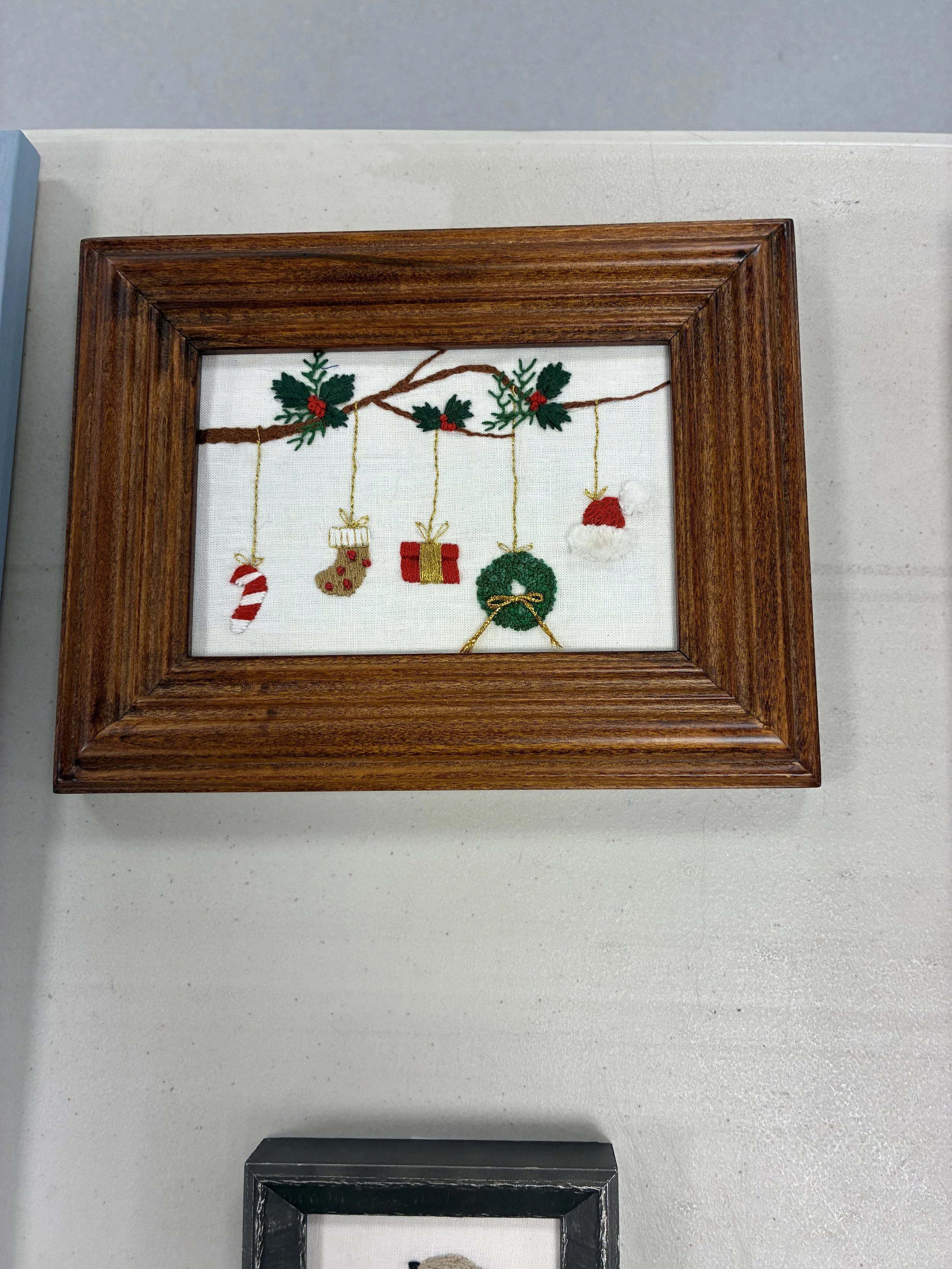 Christmas Baubles by Elinor B