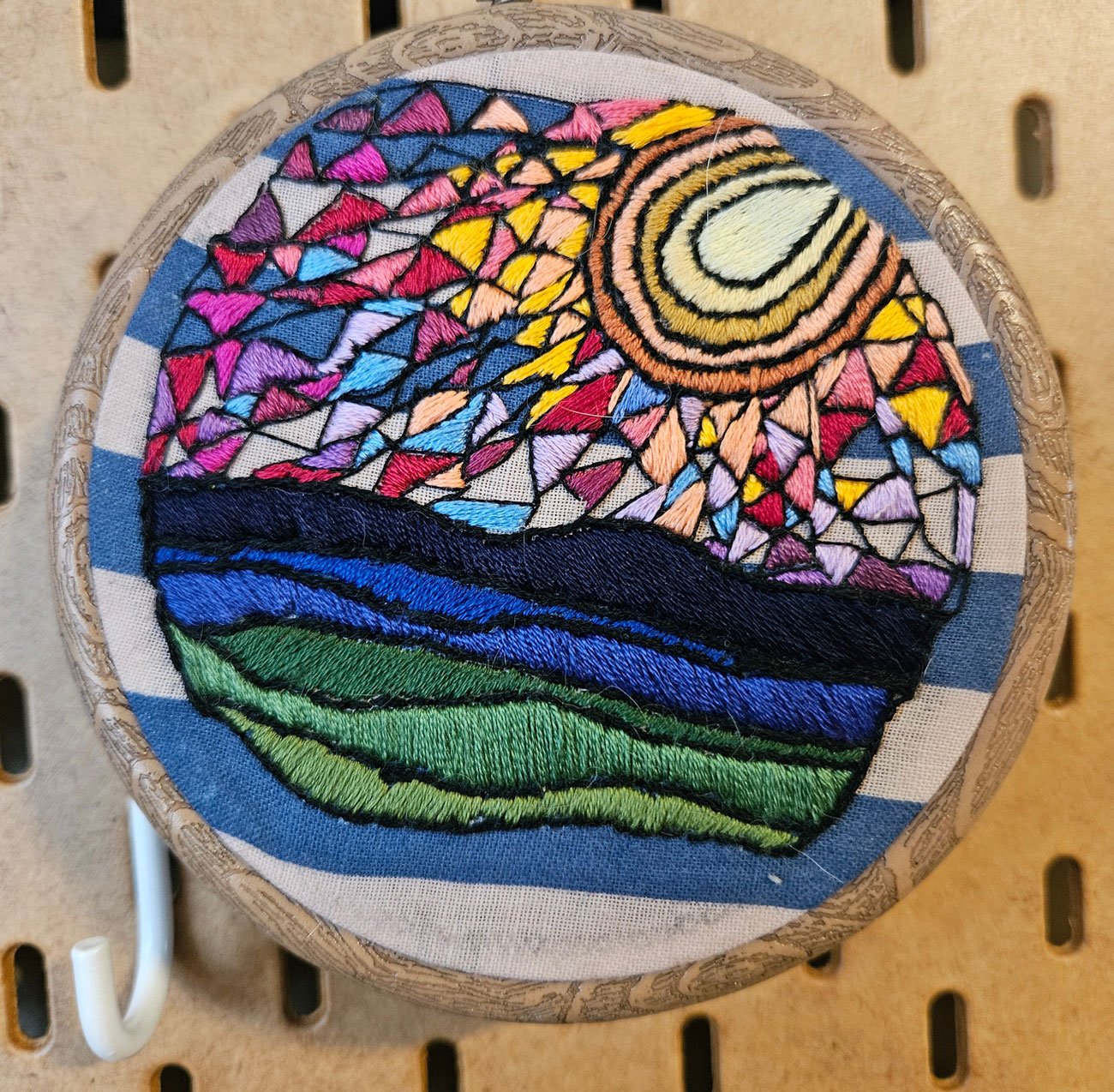 Stained Glass Sunset