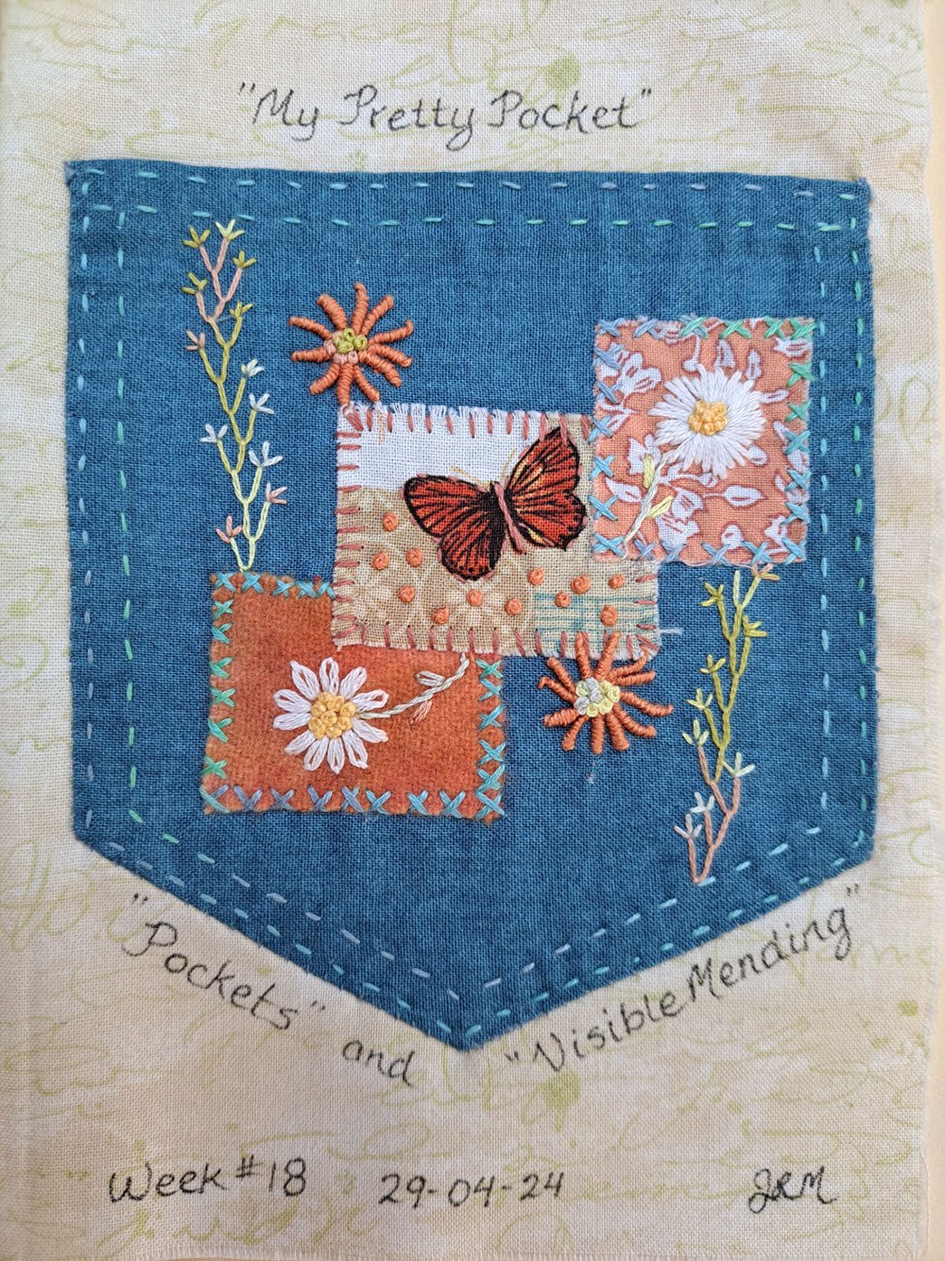 Slow Stitched Weekly Journal