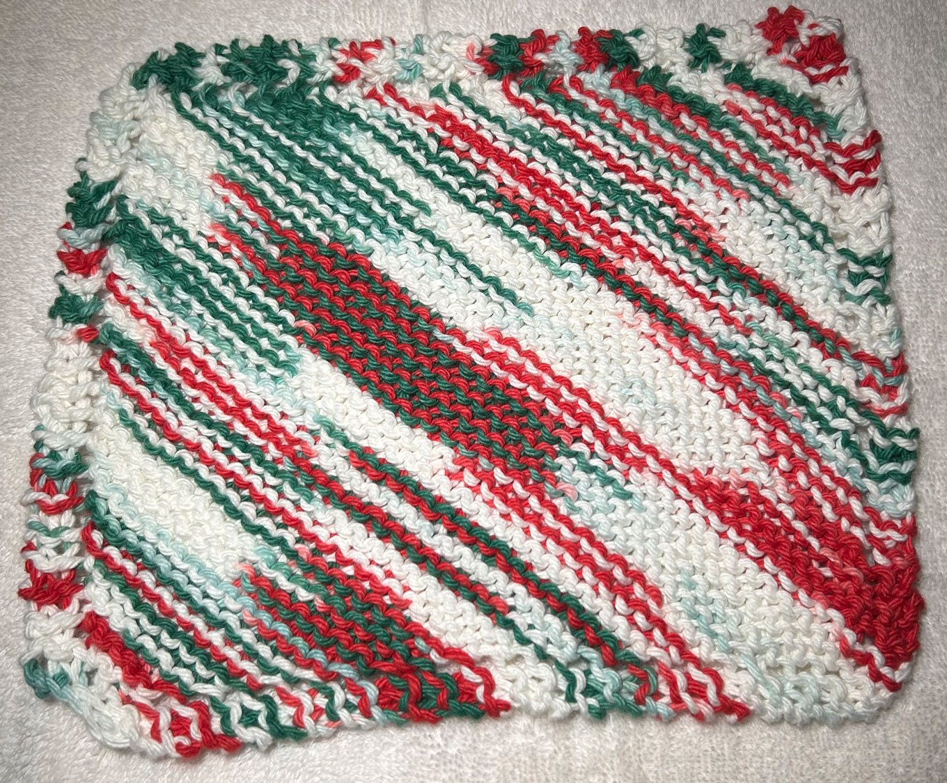 Christmas Dishcloth 