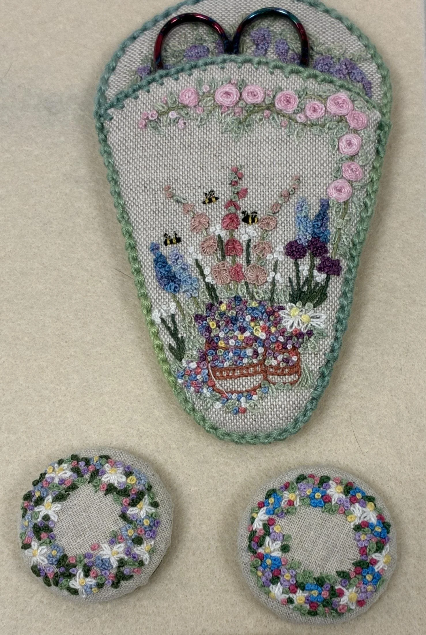 Scissor Case & Needle Minder