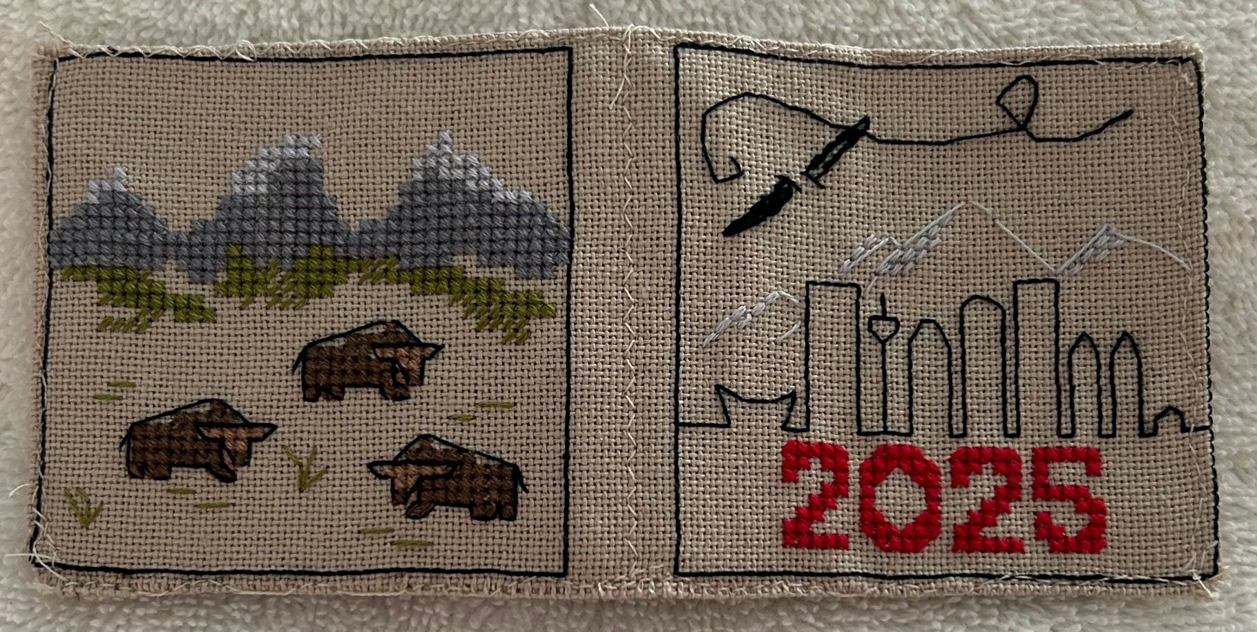 Bison Needlebook How to Build a Needlebook