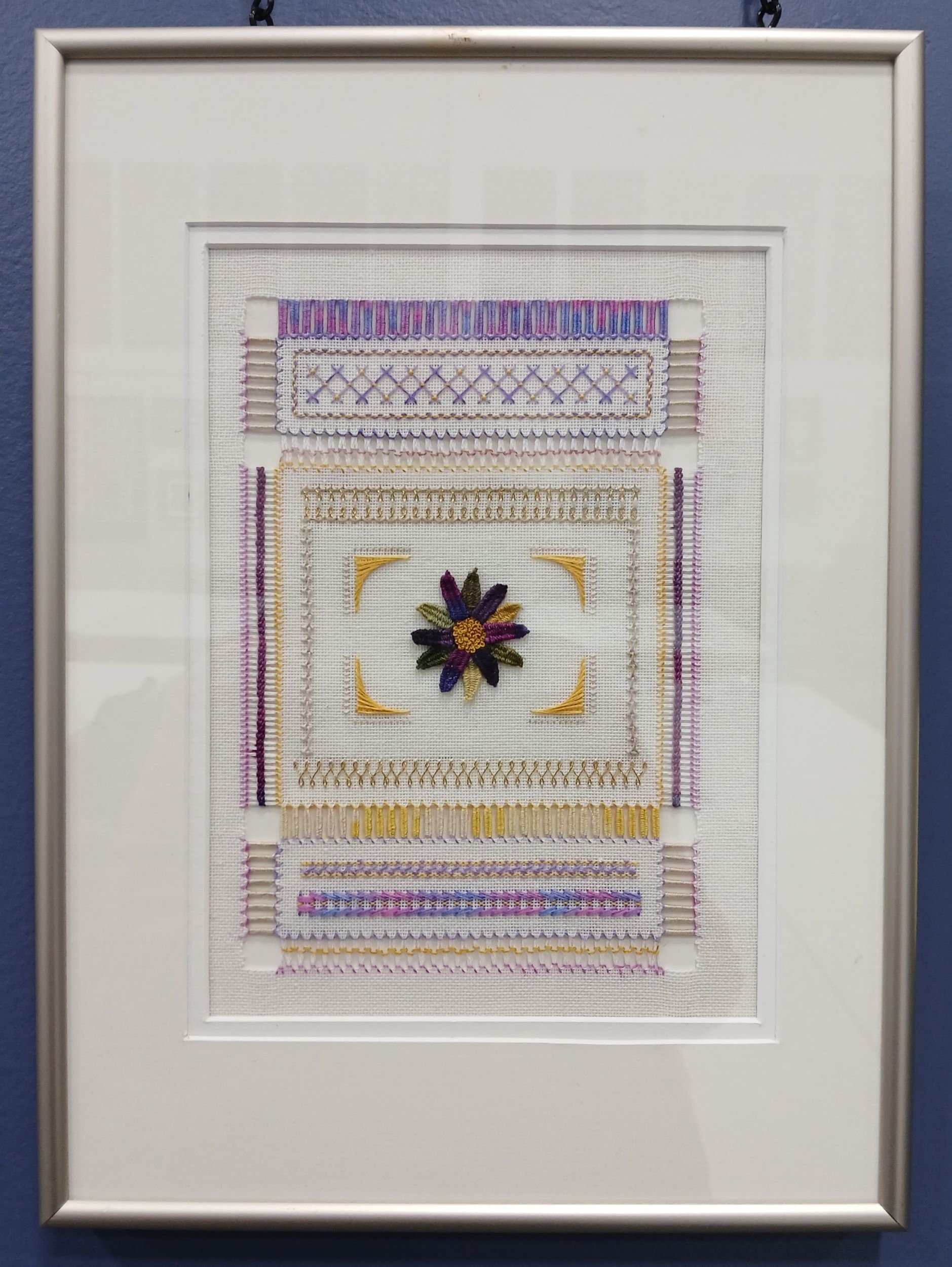 Needle Weaving Sampler