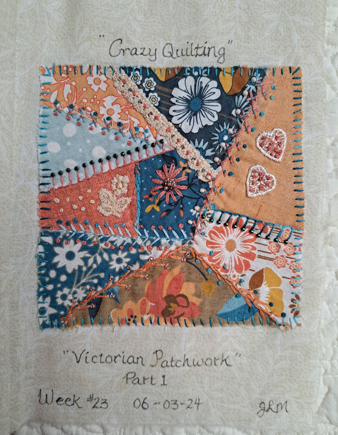 Slow Stitched Weekly Journal