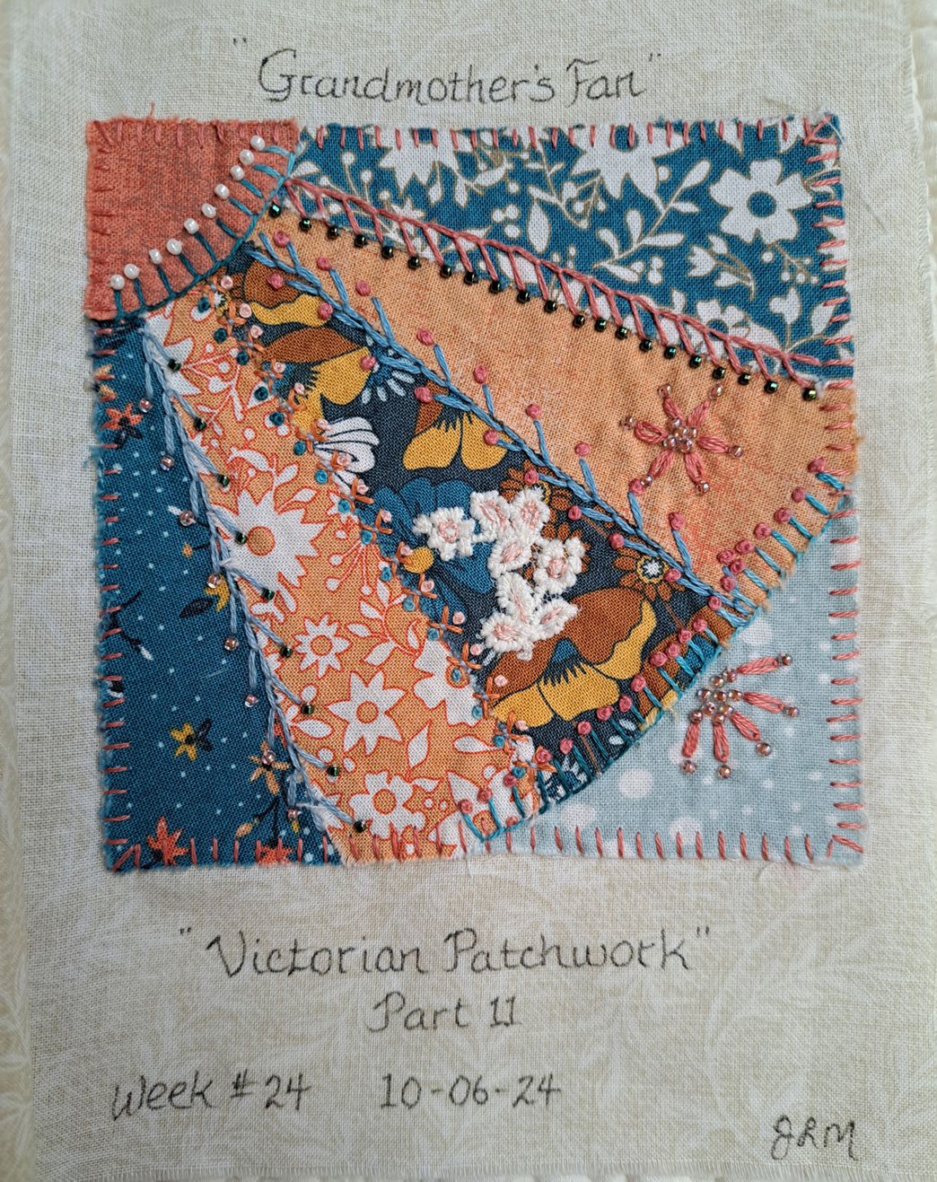 Slow Stitched Weekly Journal