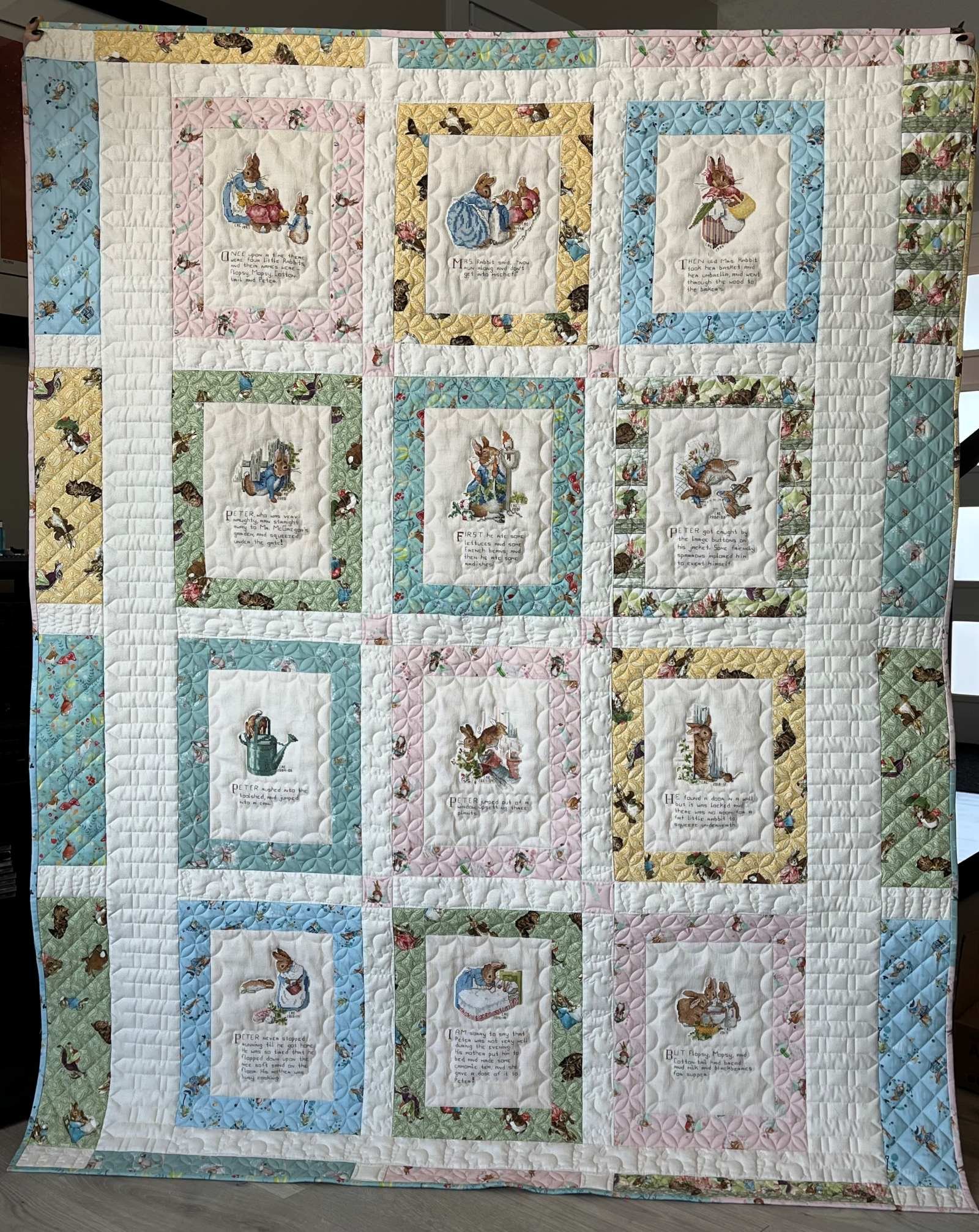 The Tale of Peter Rabbit Quilt