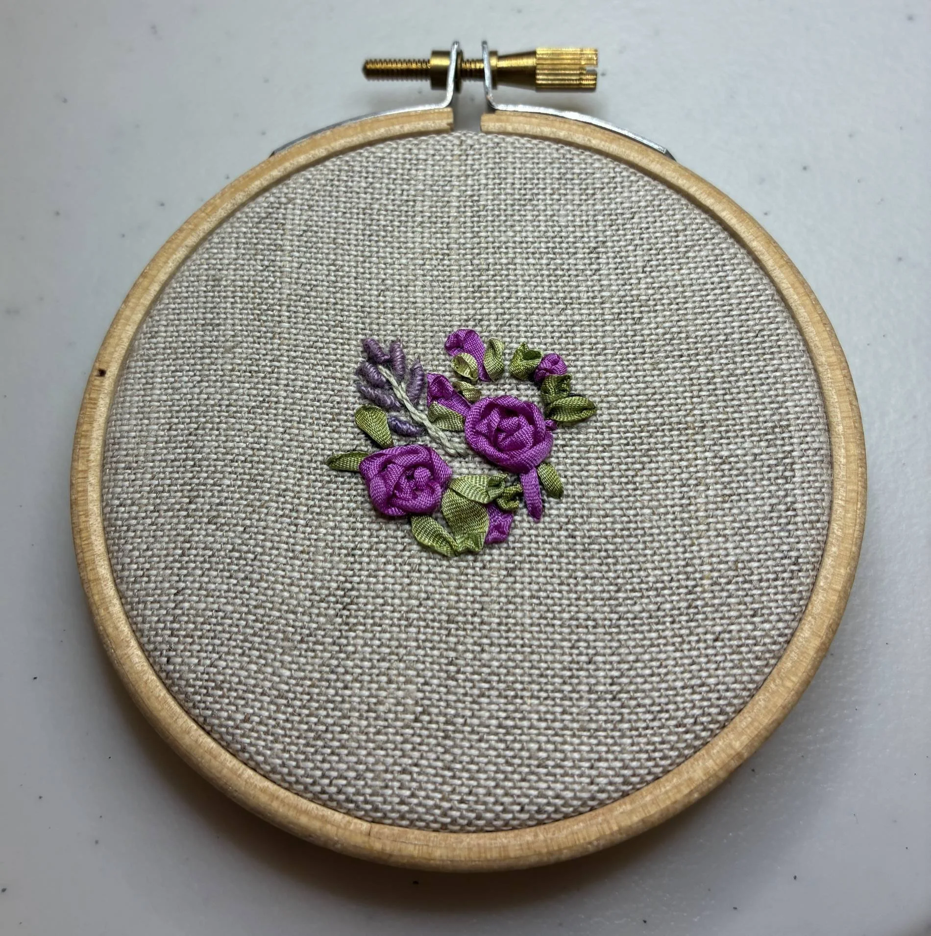 My First Needlework Project - In Memory of Suzanne H.