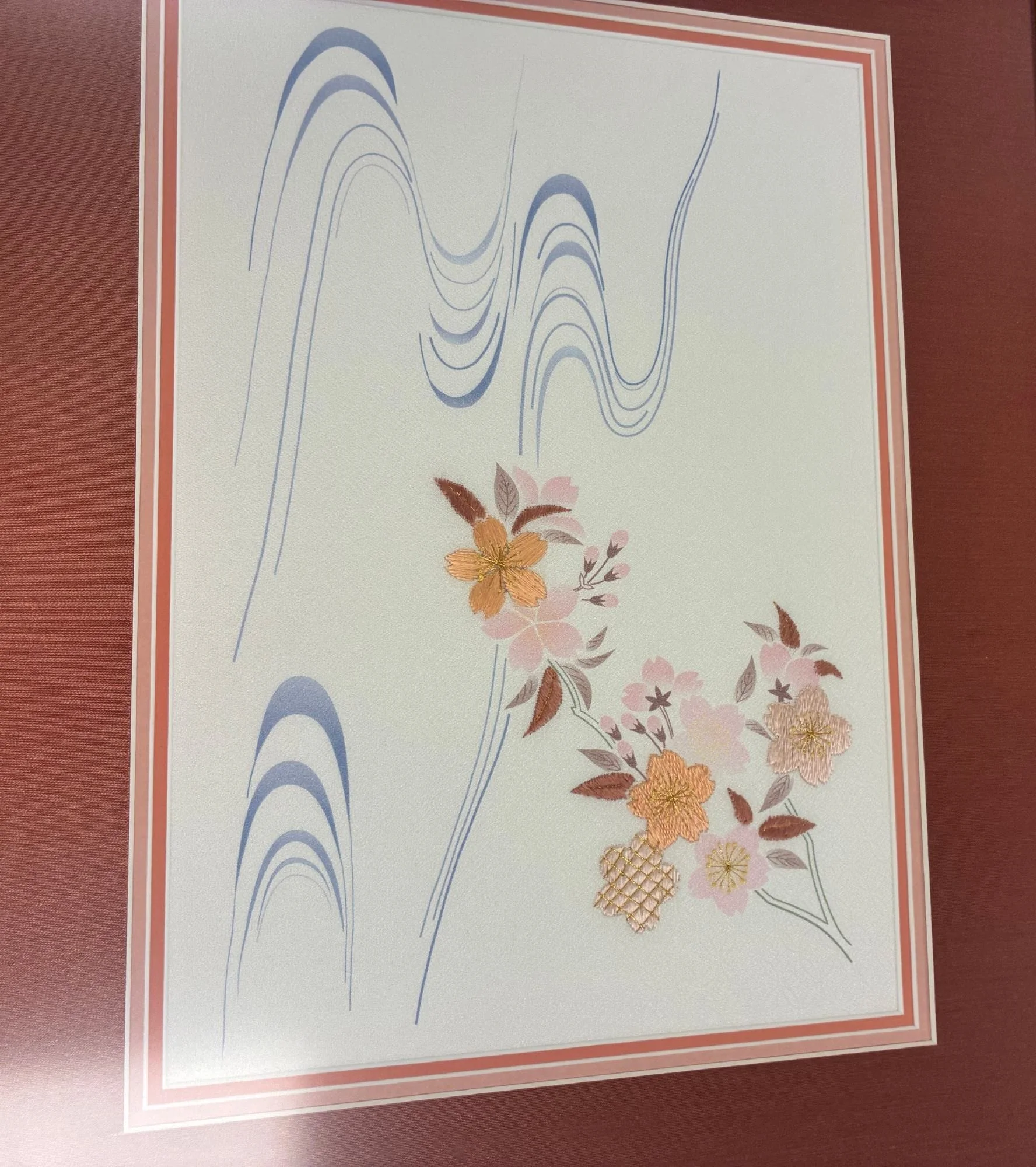 Japanese Embroidery on Silk