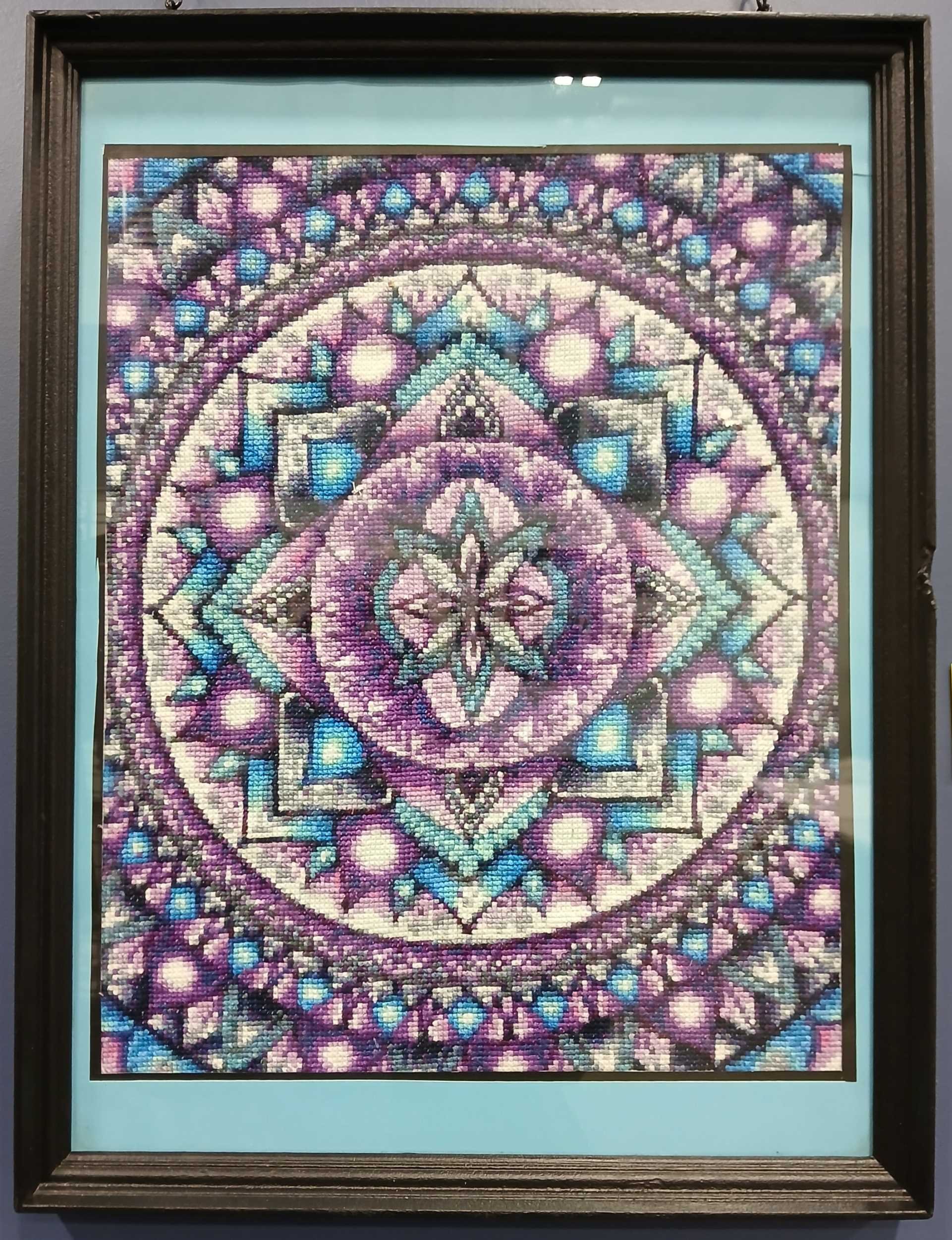 Purple Star Mandala