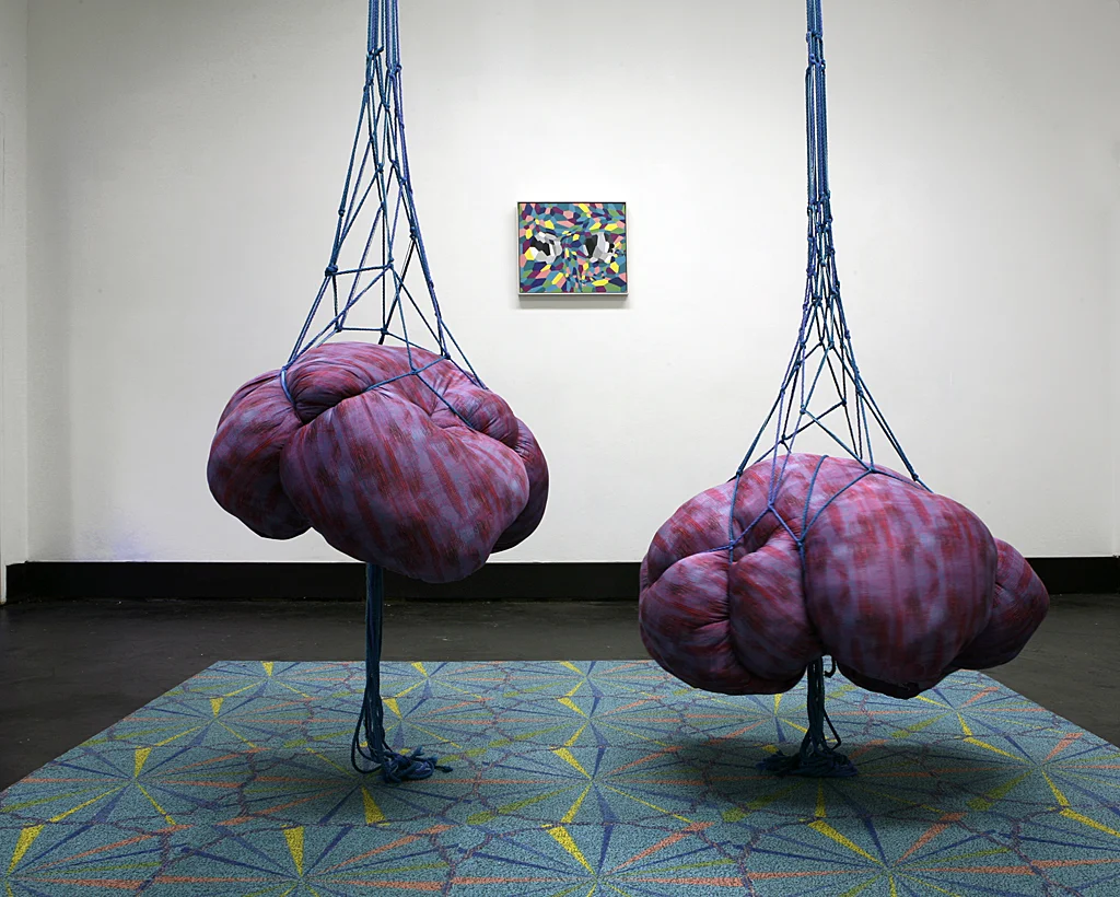 If The Curtains Match The Carpet (installation detail, Sydney Guild, 2012. Photographes by Jessica Maurer.